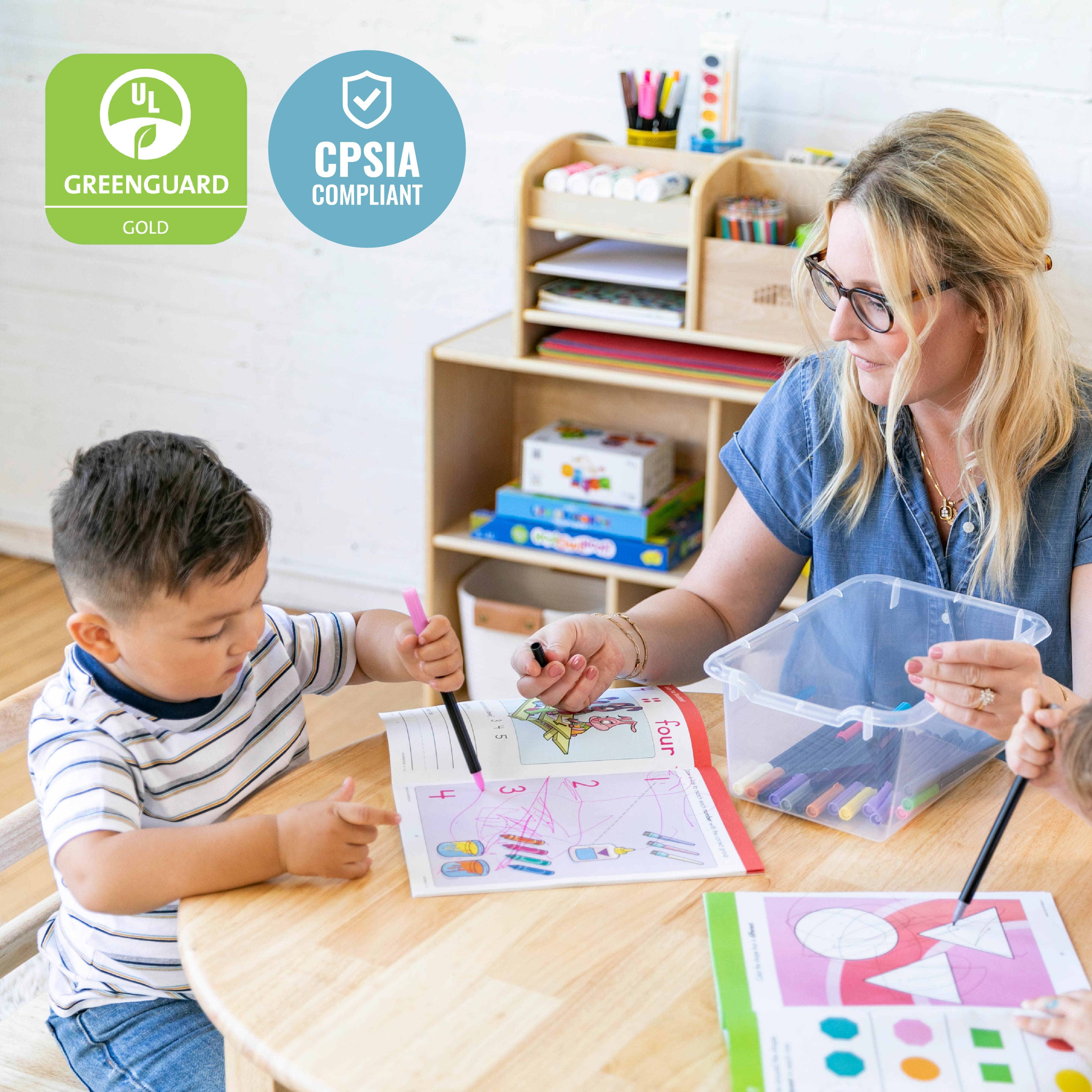 Scoop Front Storage Bins, 25-Piece