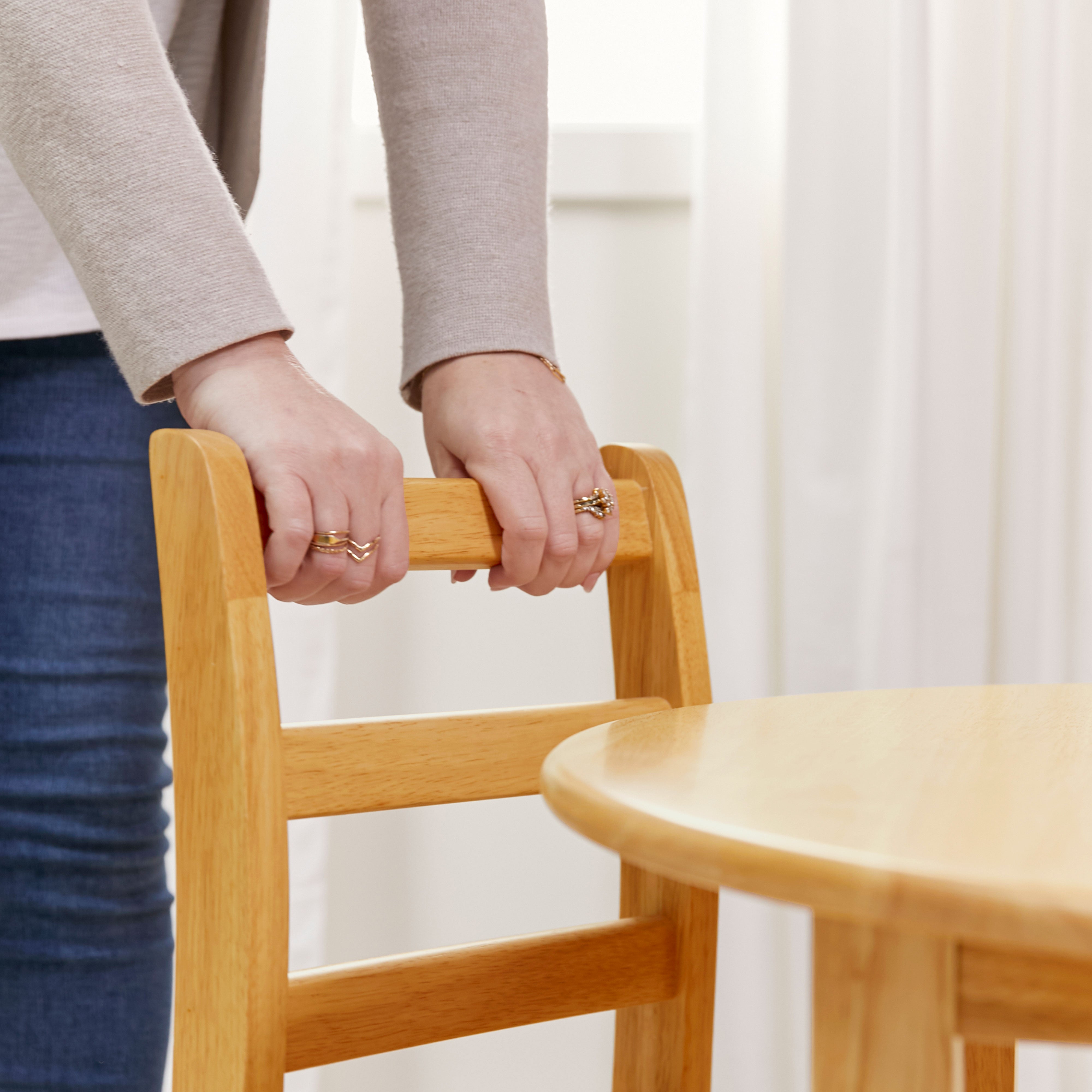 Three Rung Ladderback Chair, 2-Pack