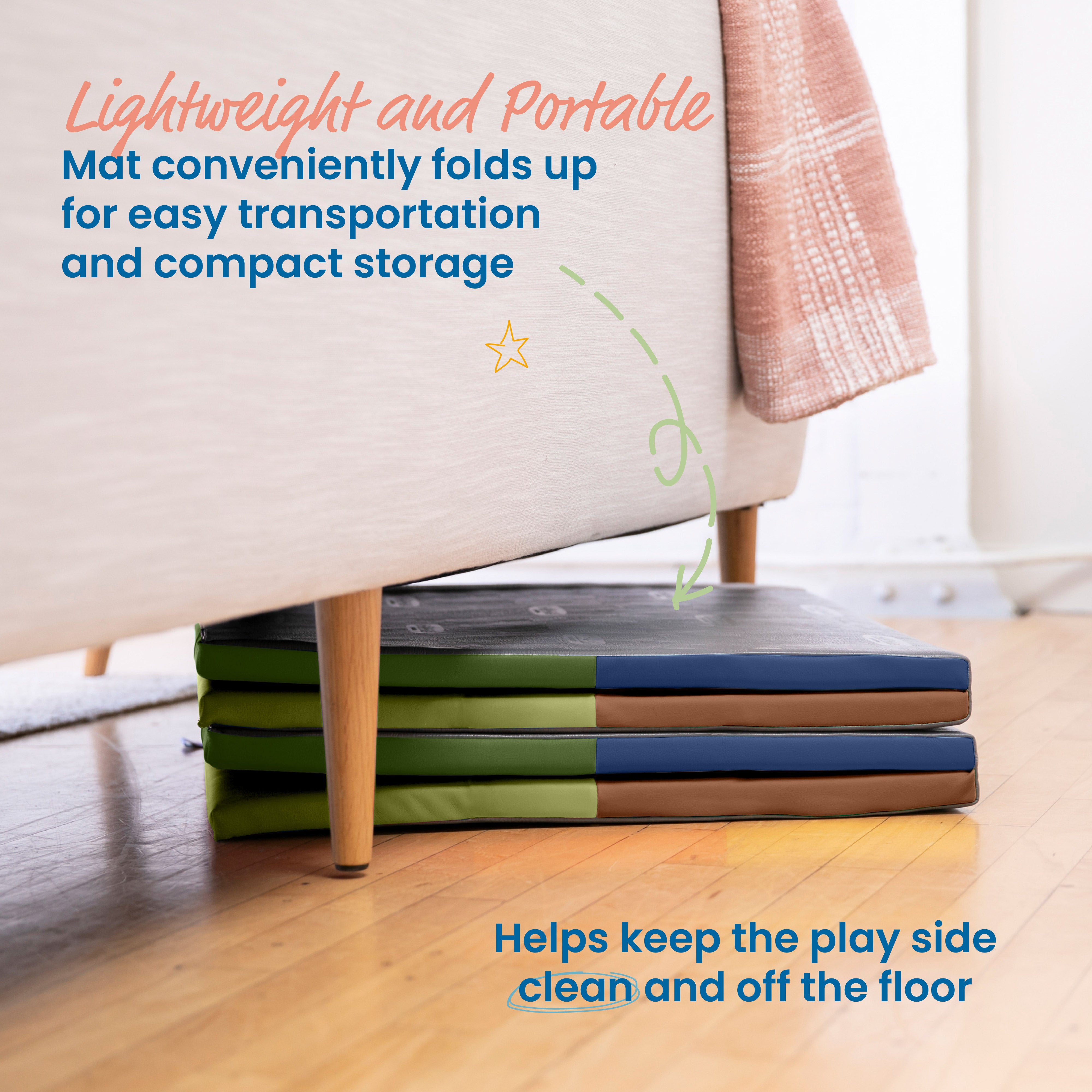 Square Dance Activity Mat