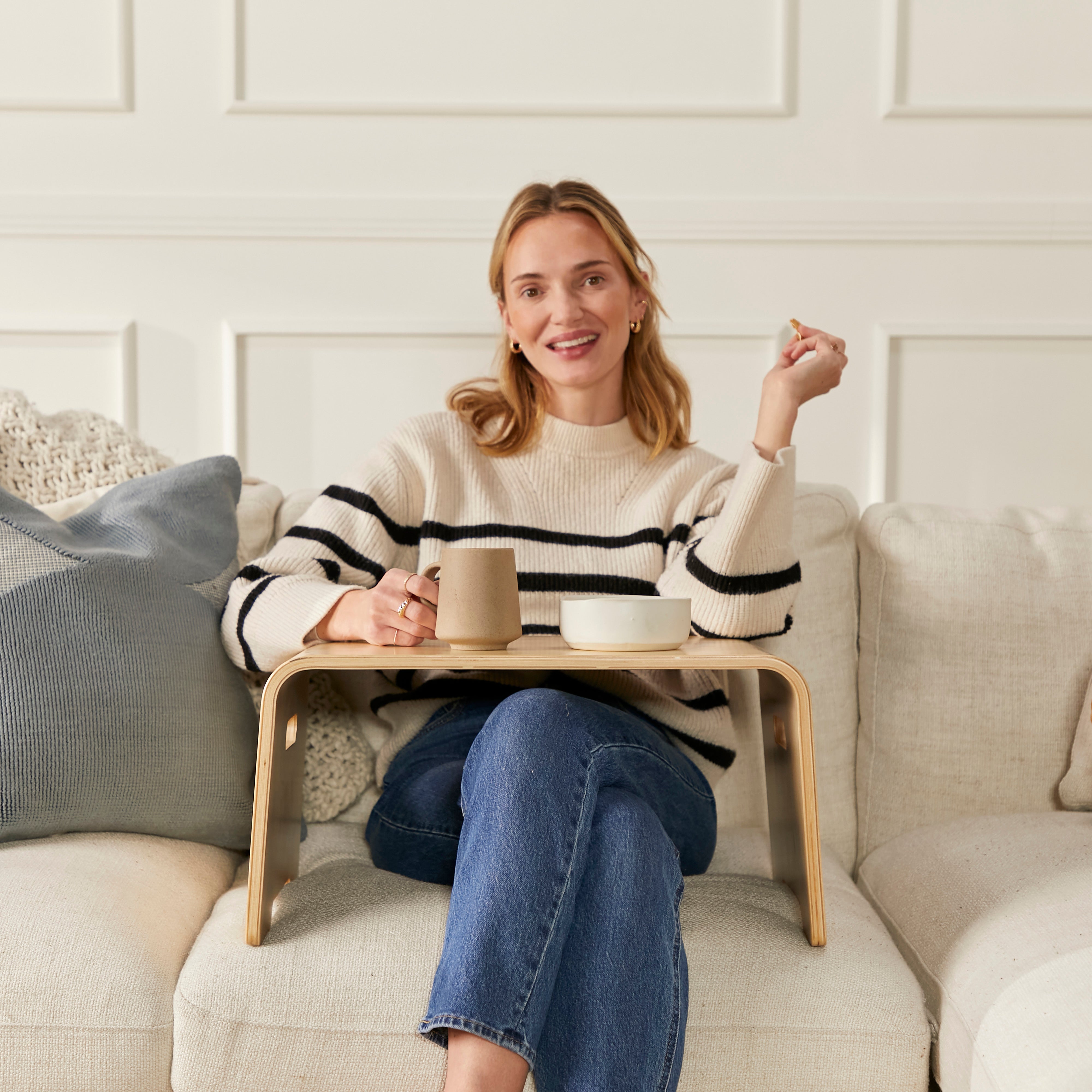 Bentwood Lap Desk with Handles