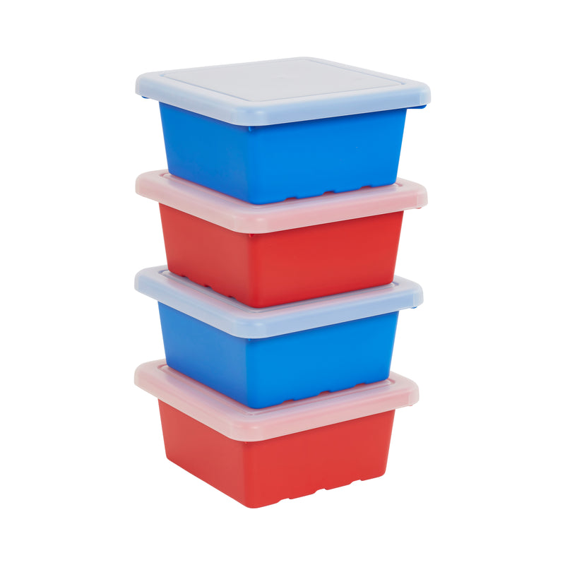 Sand and Water Table Replacement Bins with Lids 4 Pack