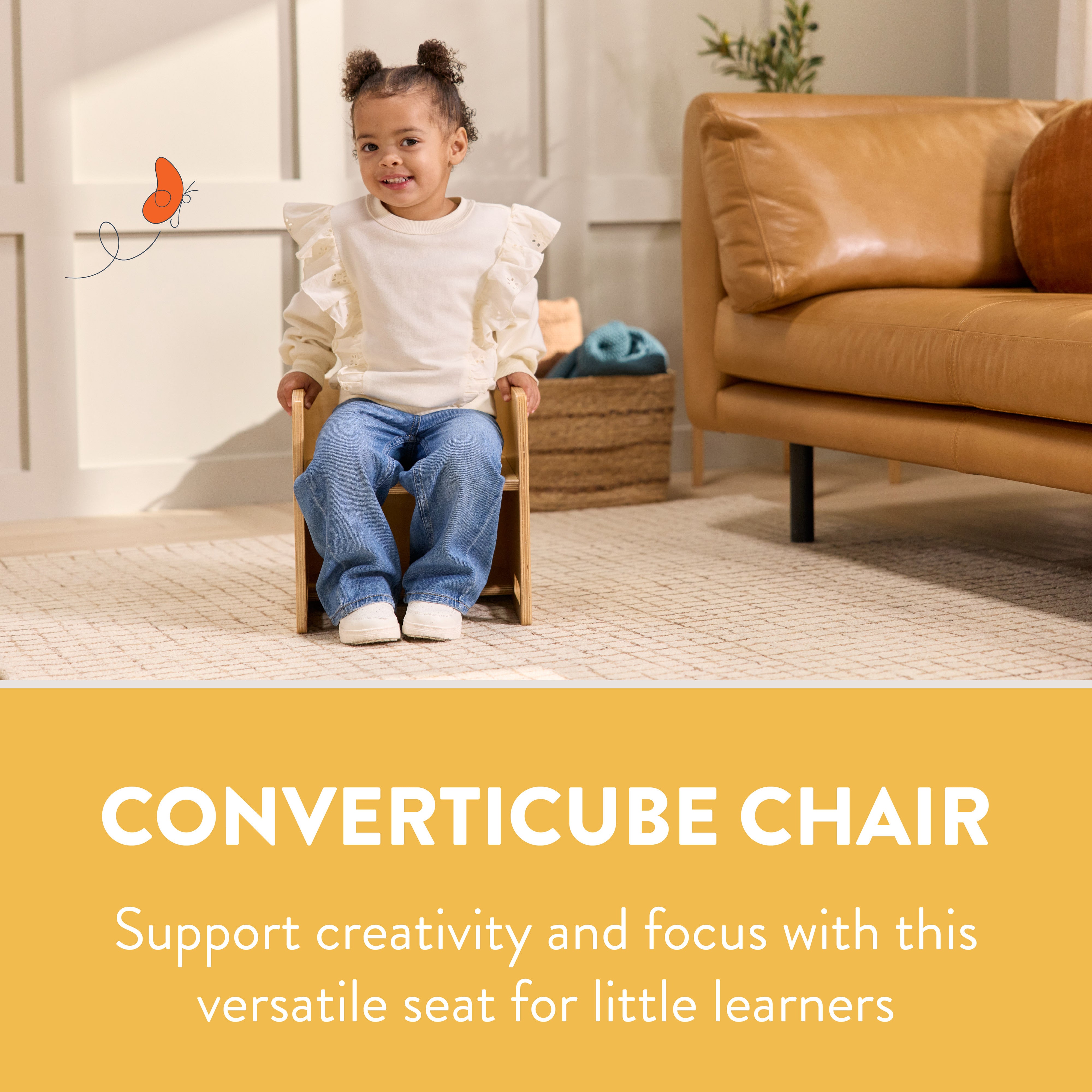Bentwood ConvertiCube Toddler Chair and Table
