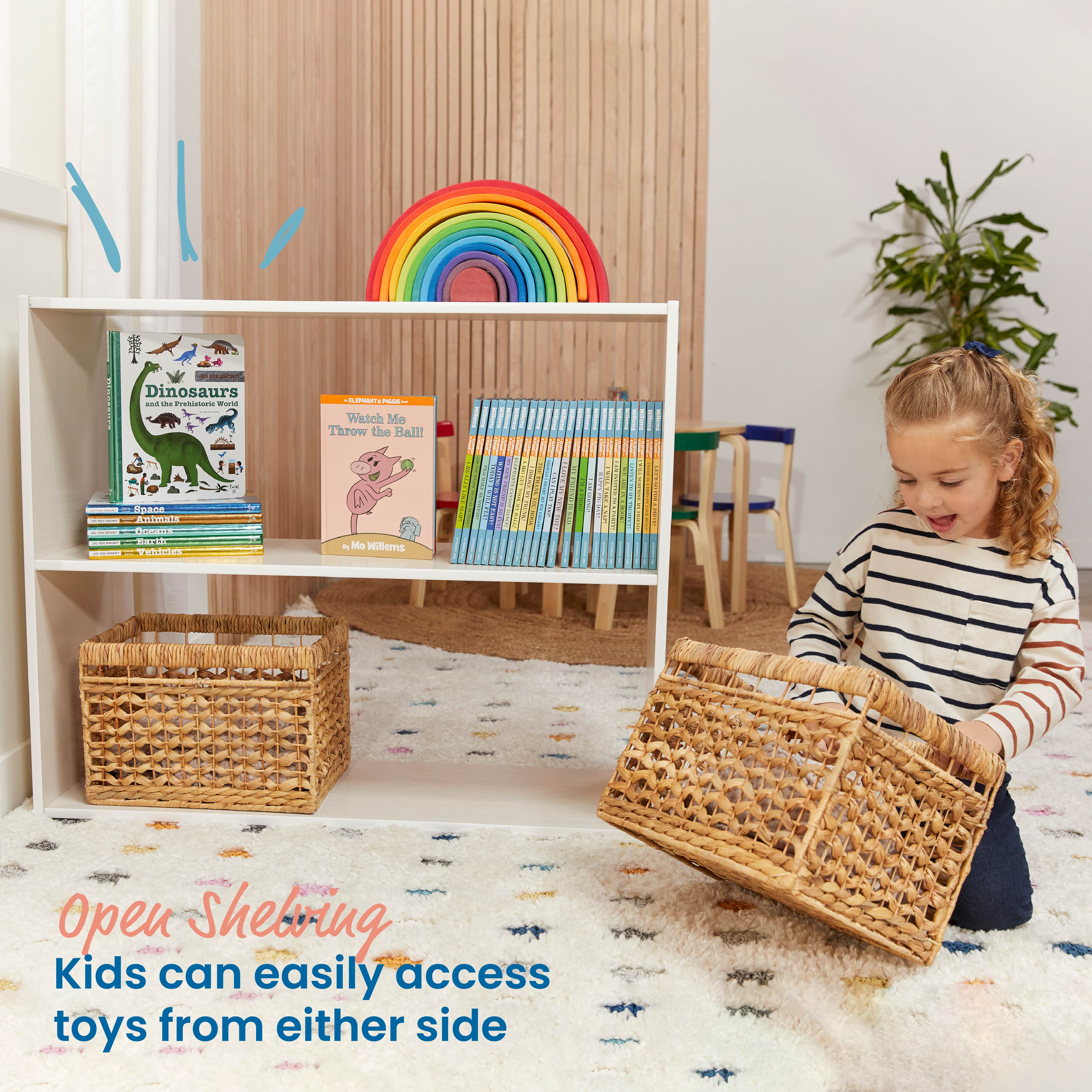 Streamline 2-Shelf Storage Cabinet, 30in