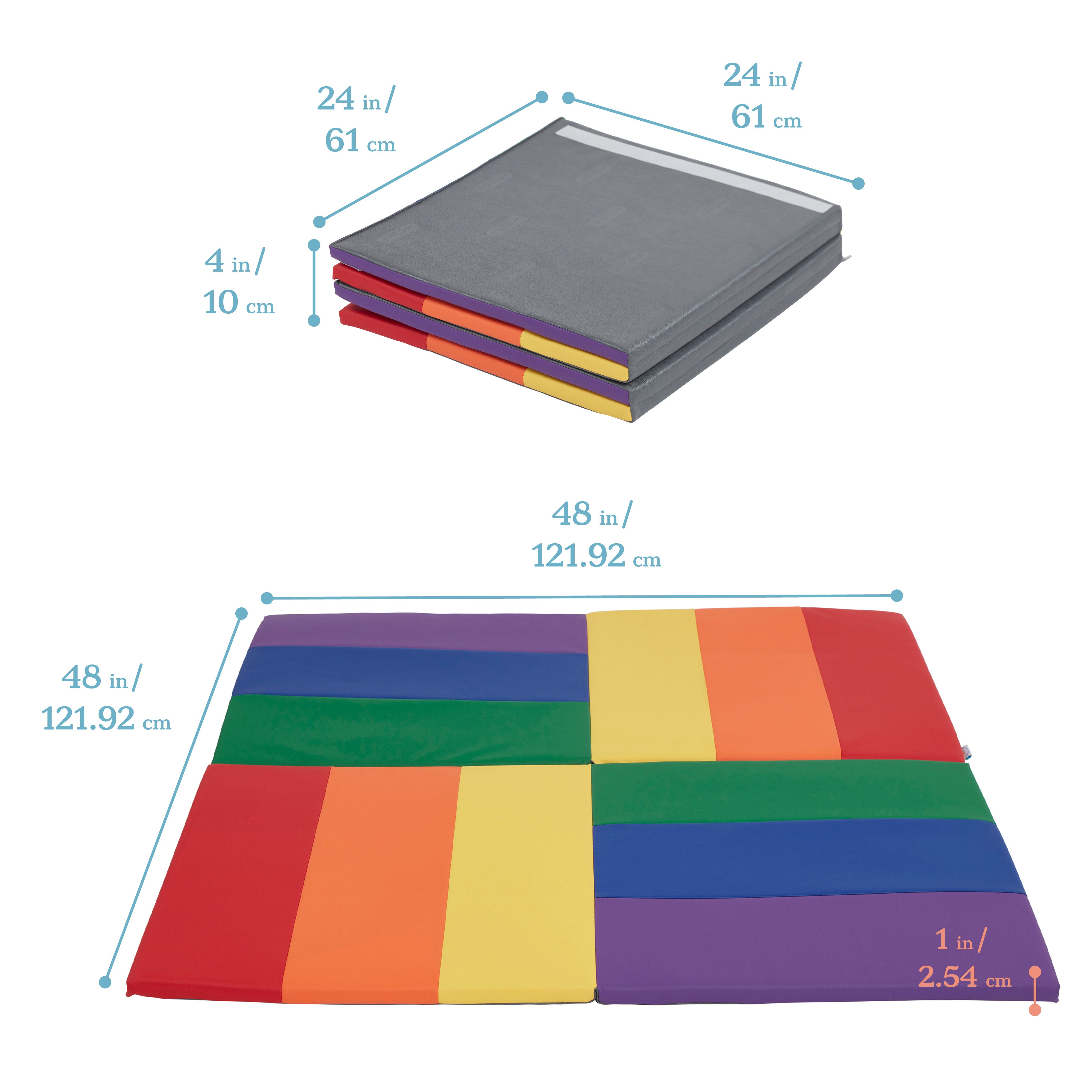 Turning Tiles Activity Mat, Folding Playmat