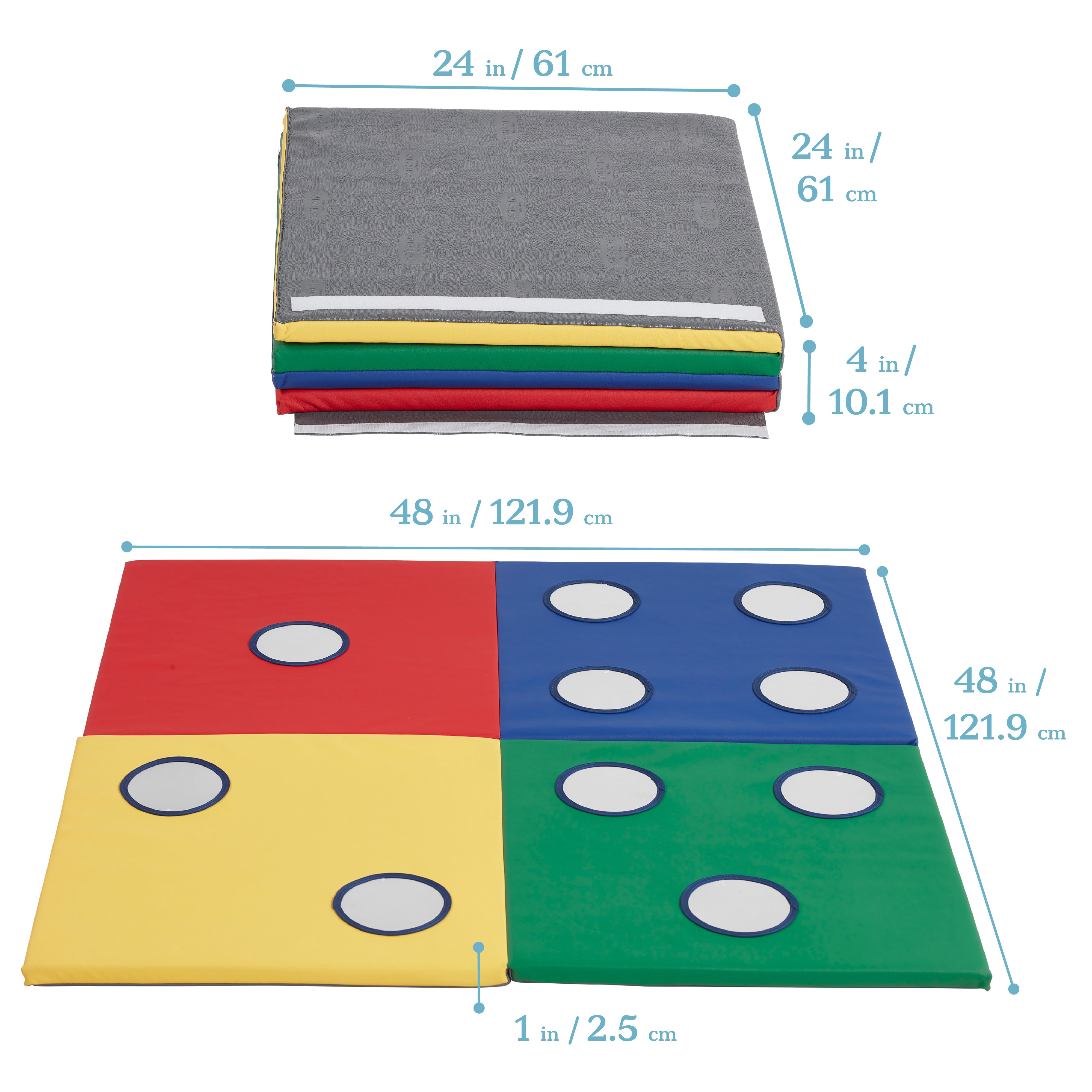 123 Look at Me Activity Mat with Mirrors