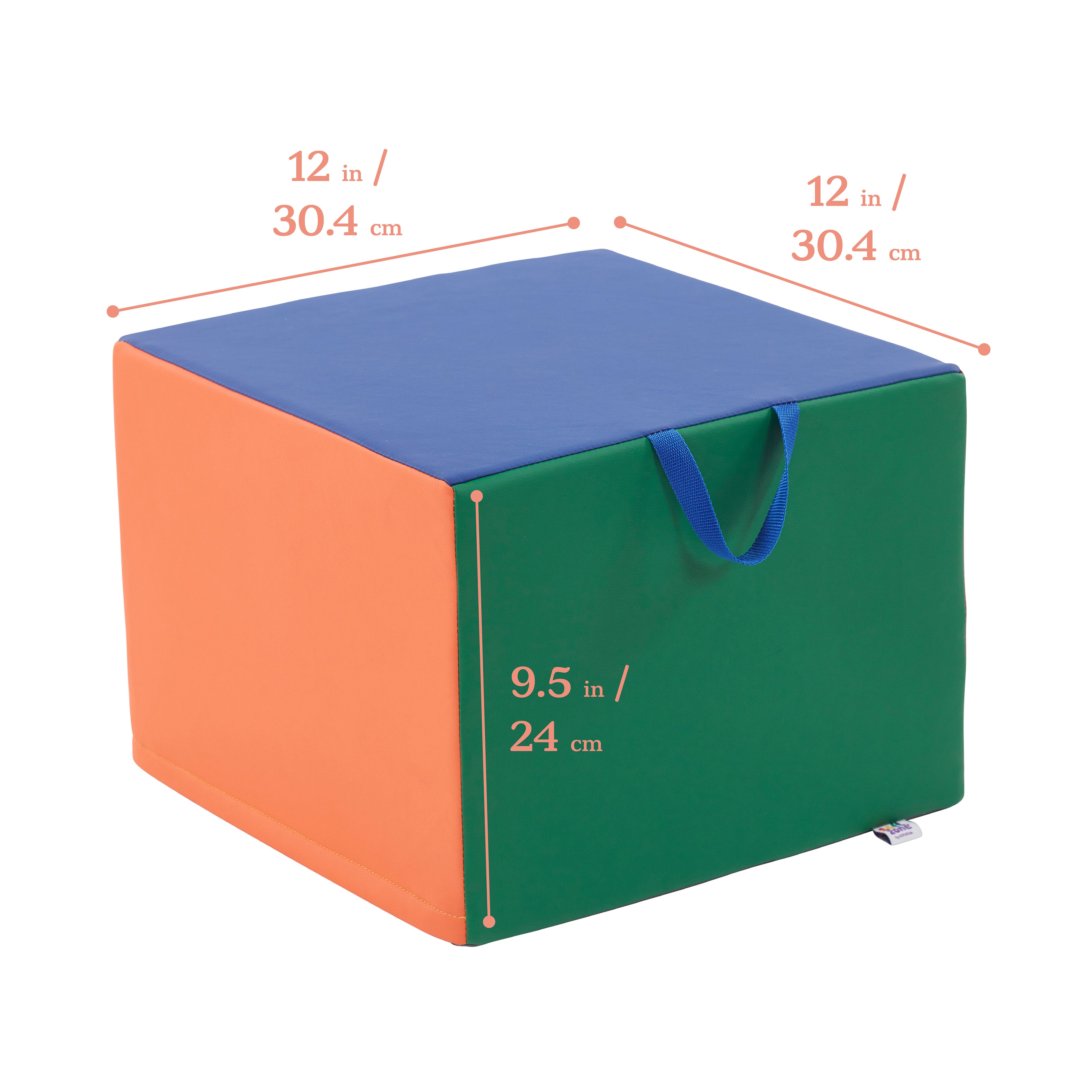 Children's Cozy Cube Seat with Handle, 4-Piece