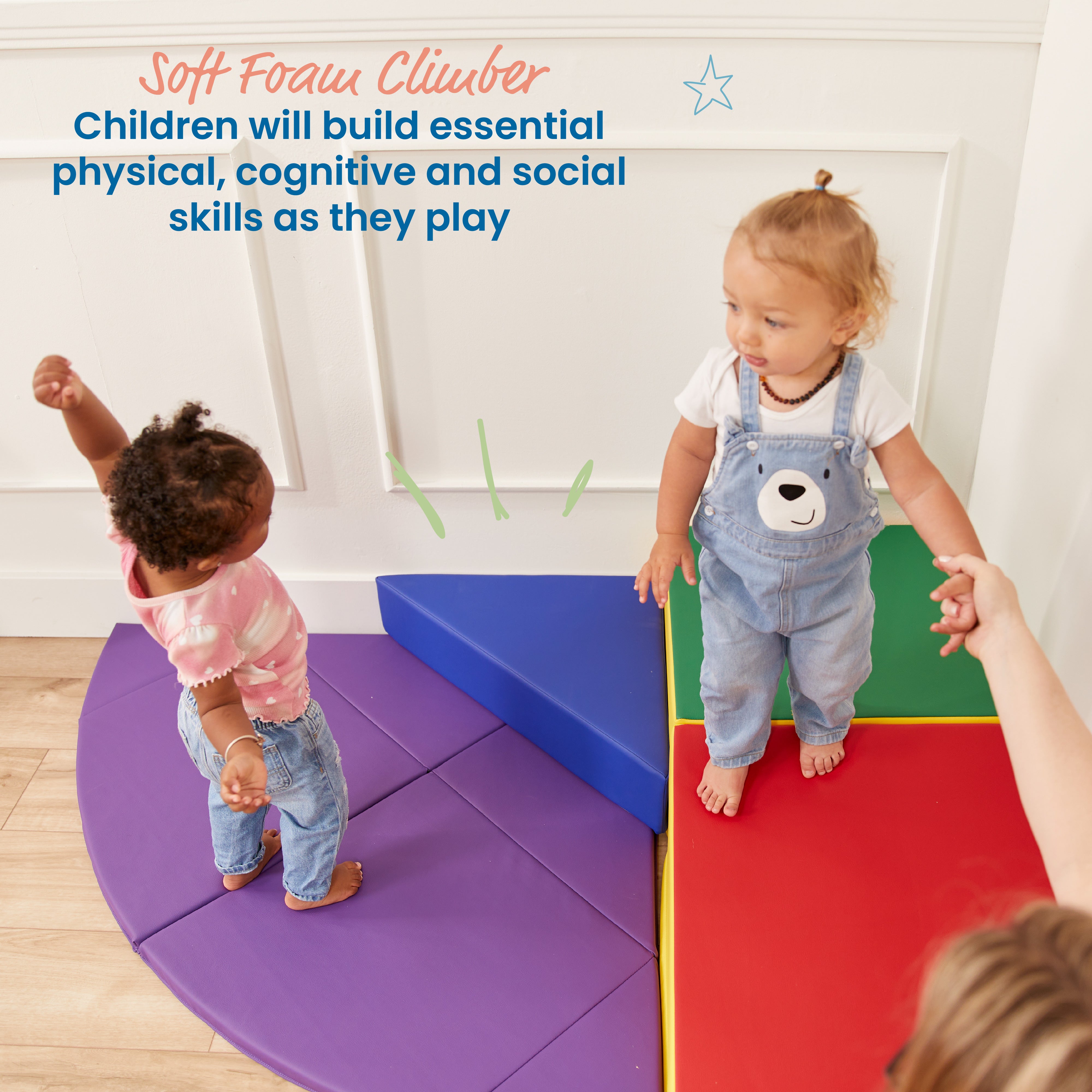 Adventurer's Summit Ramp Corner Climber, 4-Piece