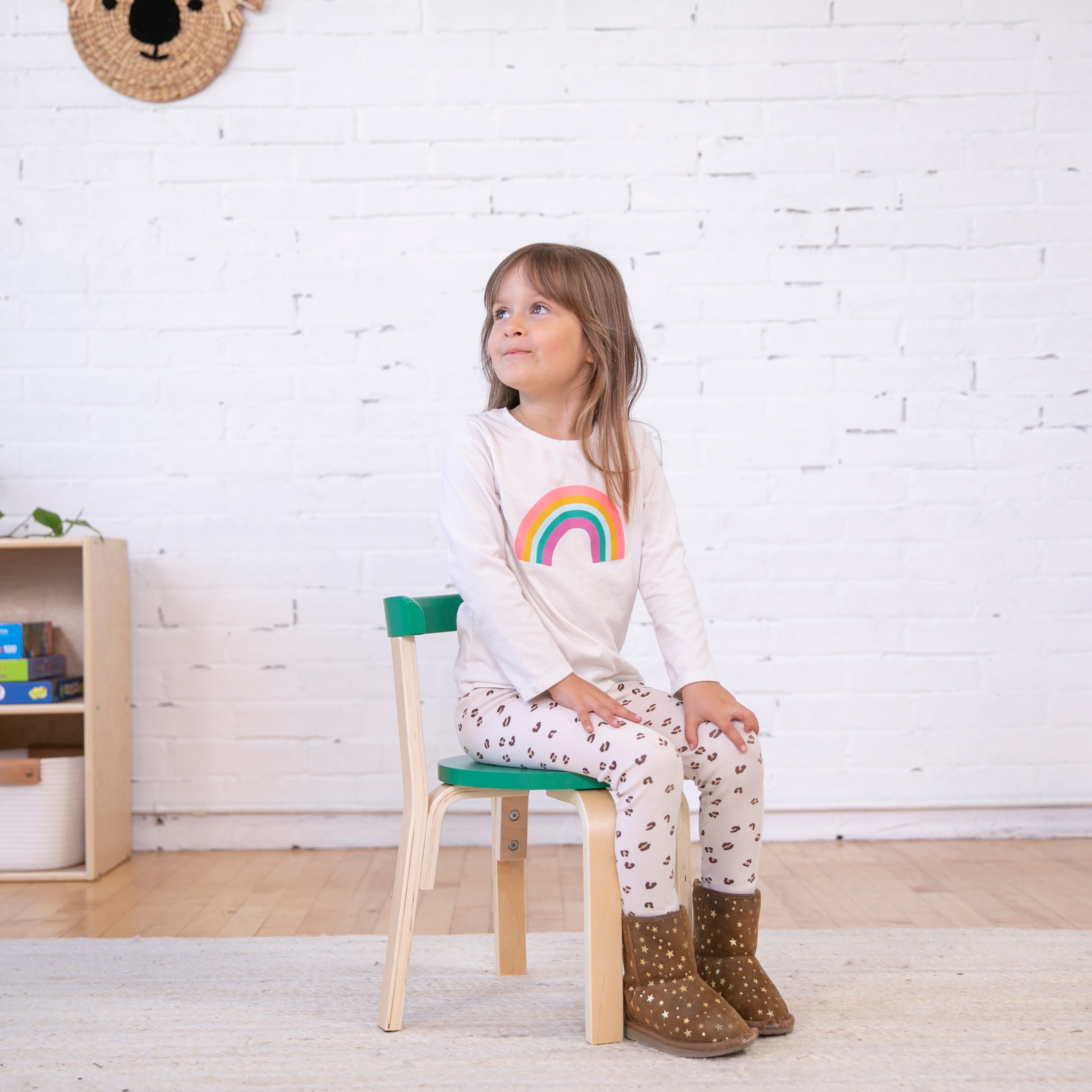 Bentwood Table and Curved Back Chair Set, 5-Piece