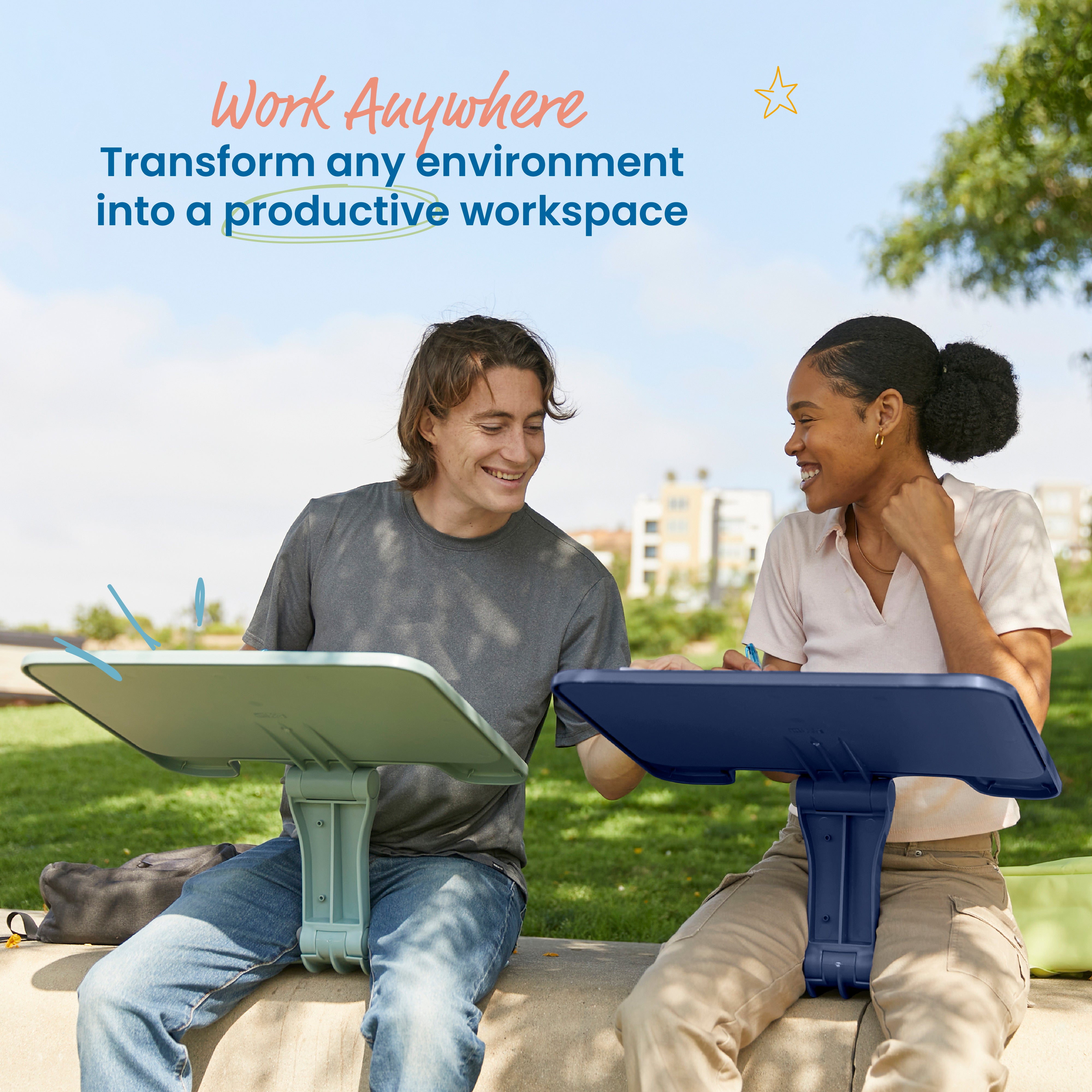 The Surf Folding Portable Lap Desk, Large