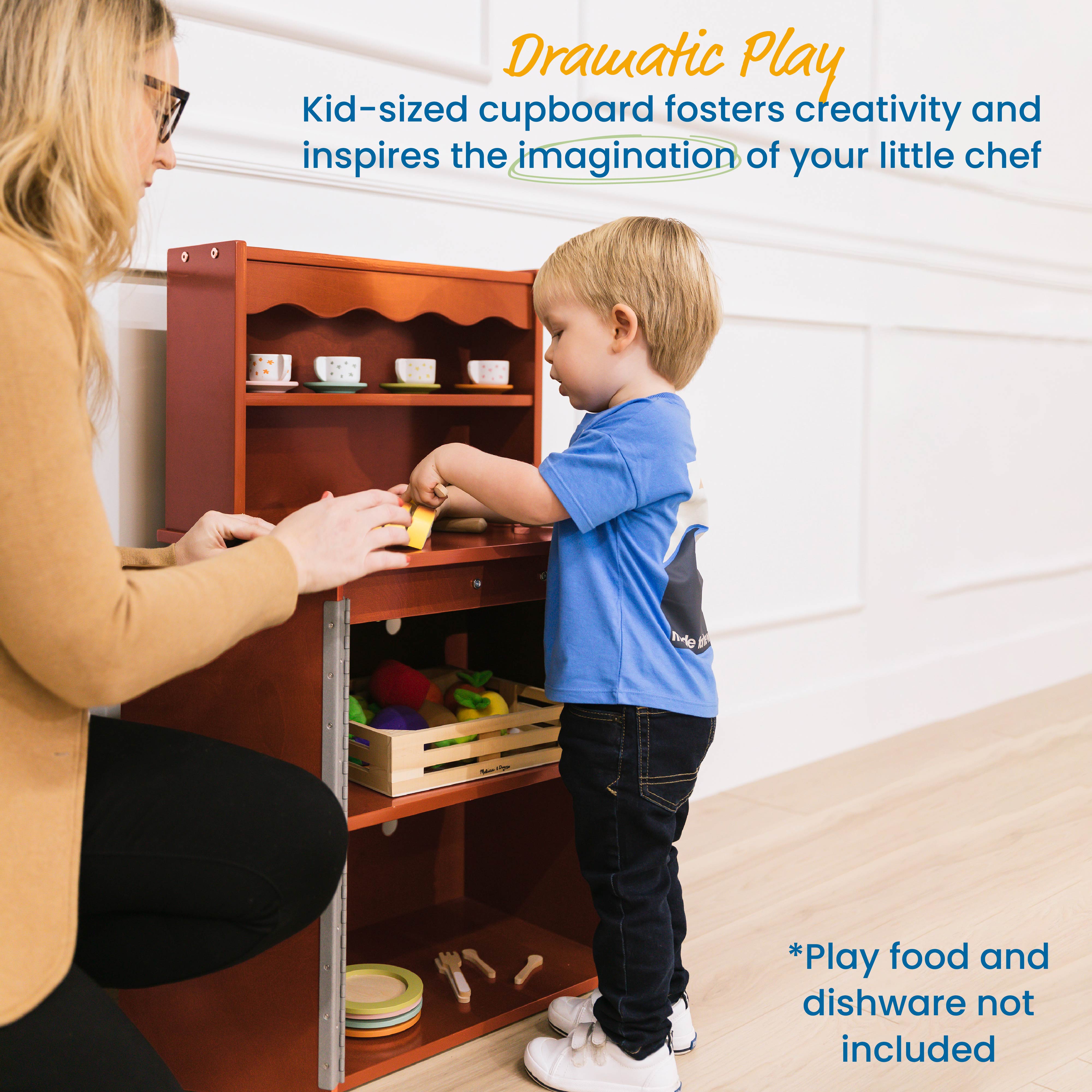 Play Kitchen Storage Cupboard