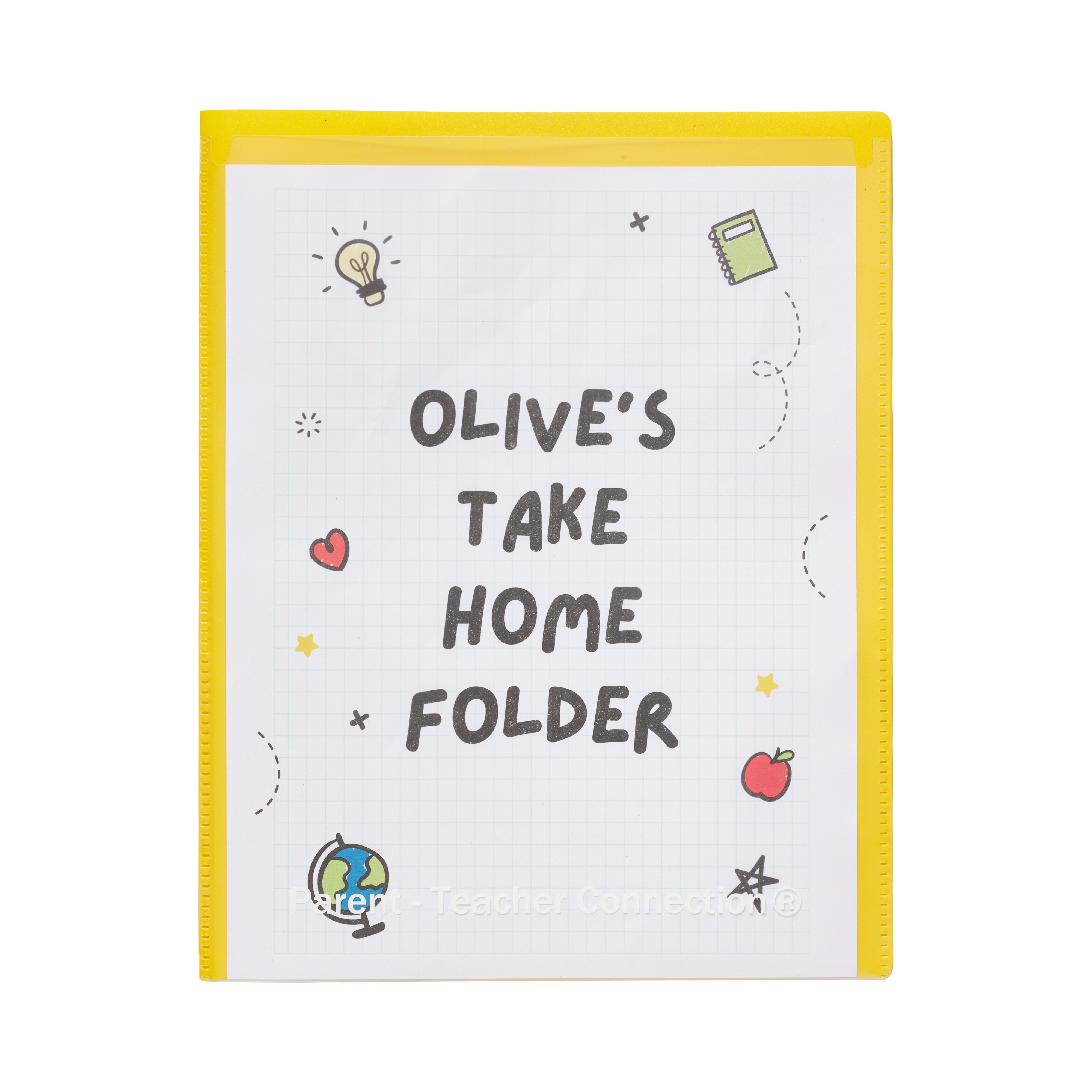 2-Pocket Parent-Teacher Classroom Communication Folder, 36-Piece