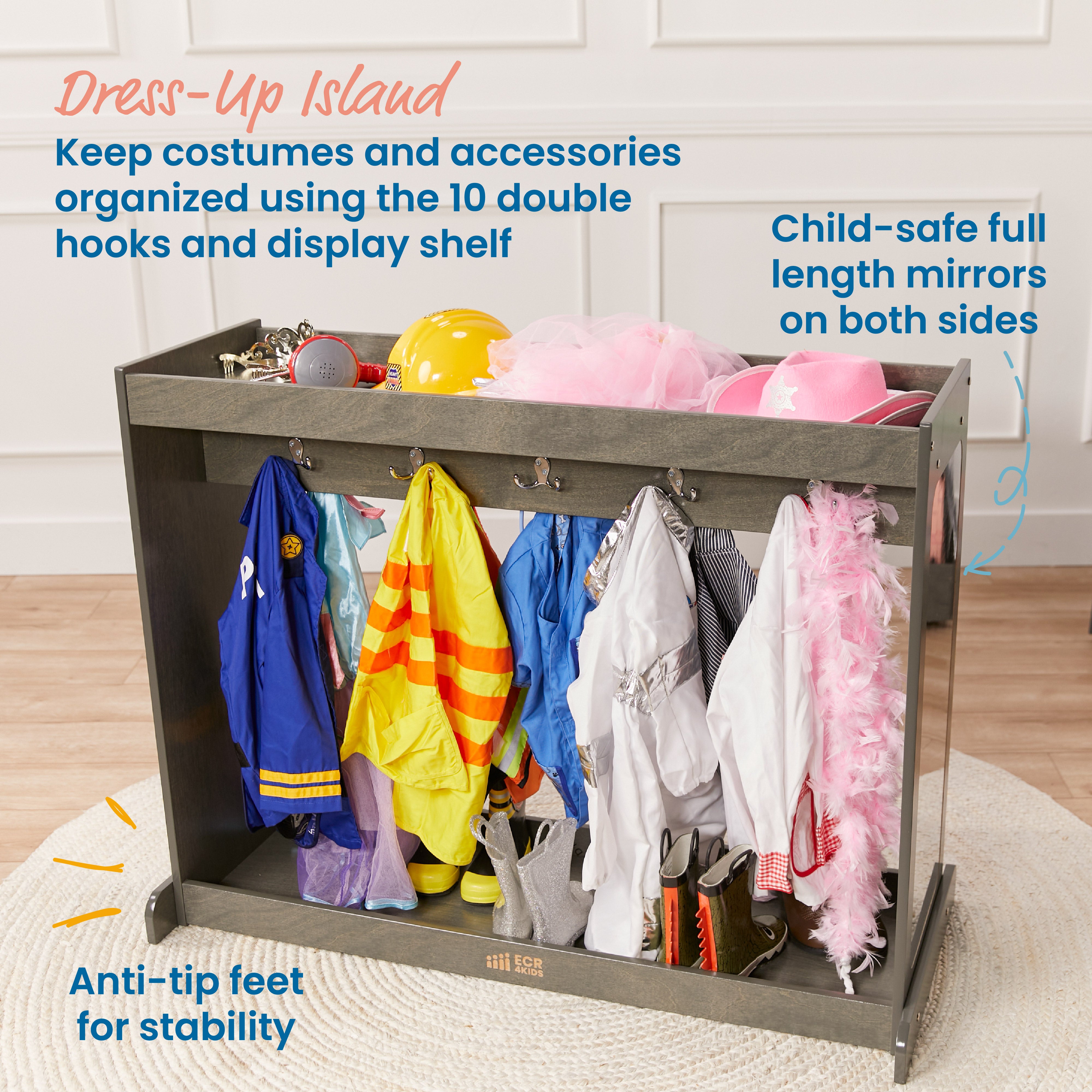 Streamline Dress-Up Island