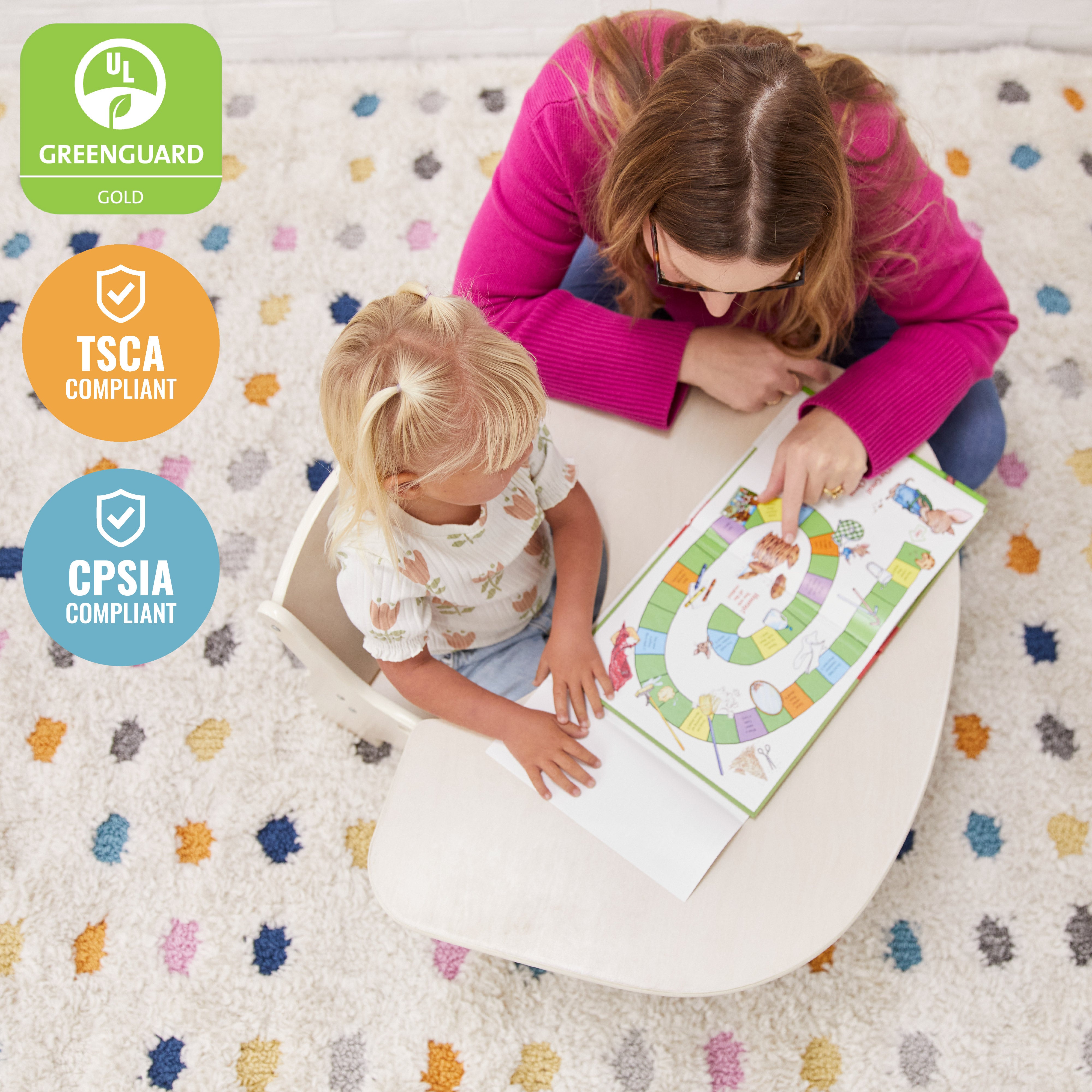 Little Learner Table and Chair Set, 2-Piece