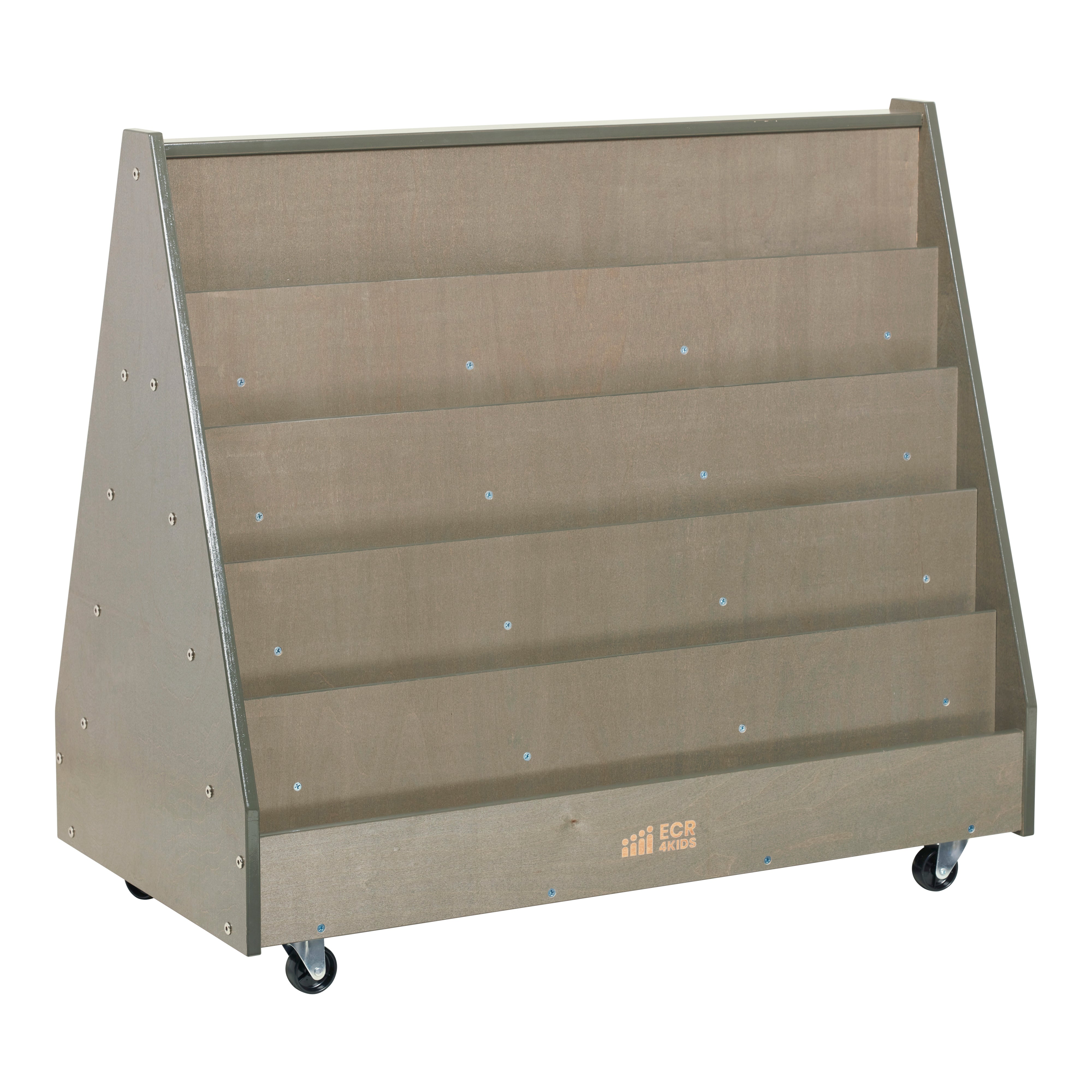 Double-Sided Mobile Book Display