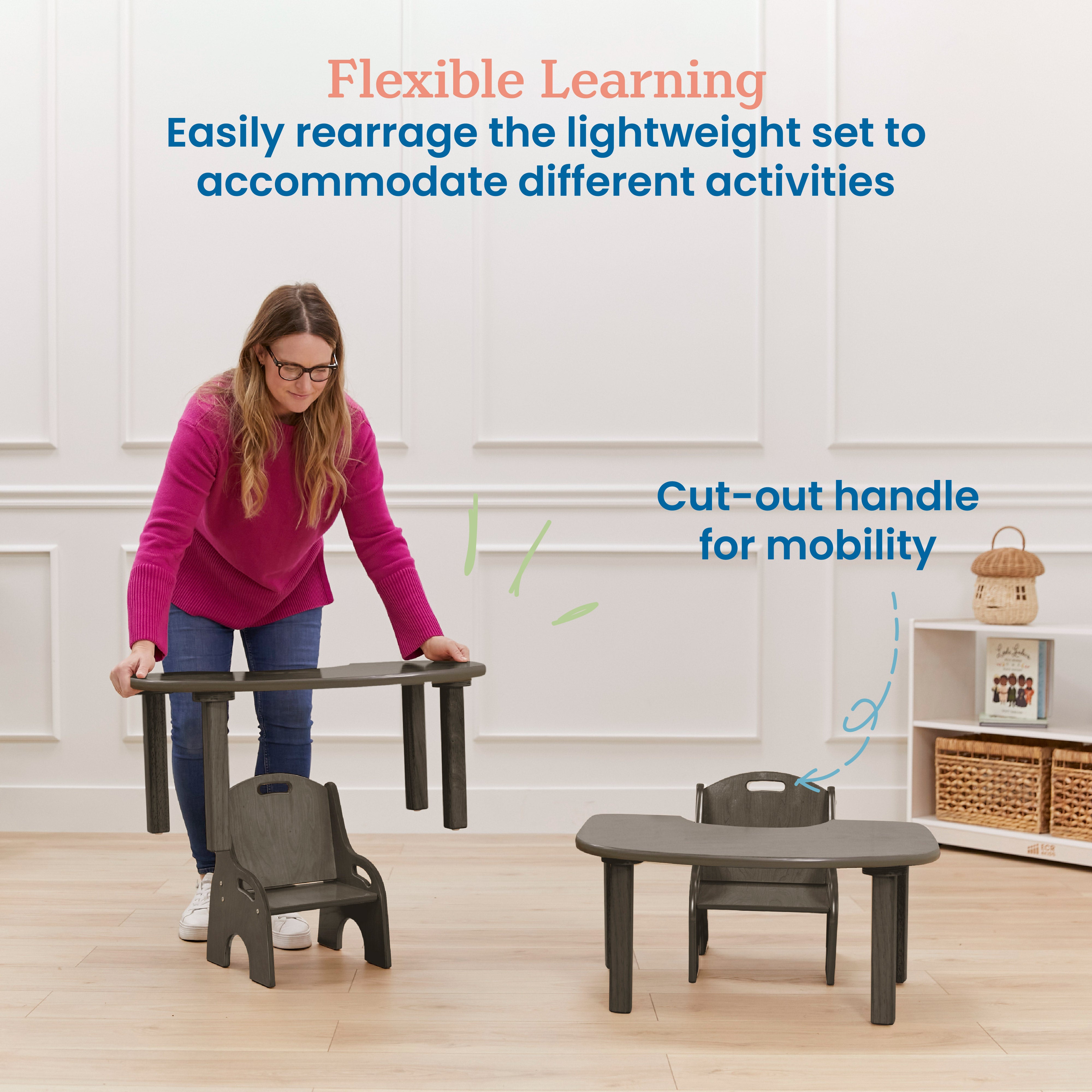 Little Learner Table and Chair Set, 2-Piece