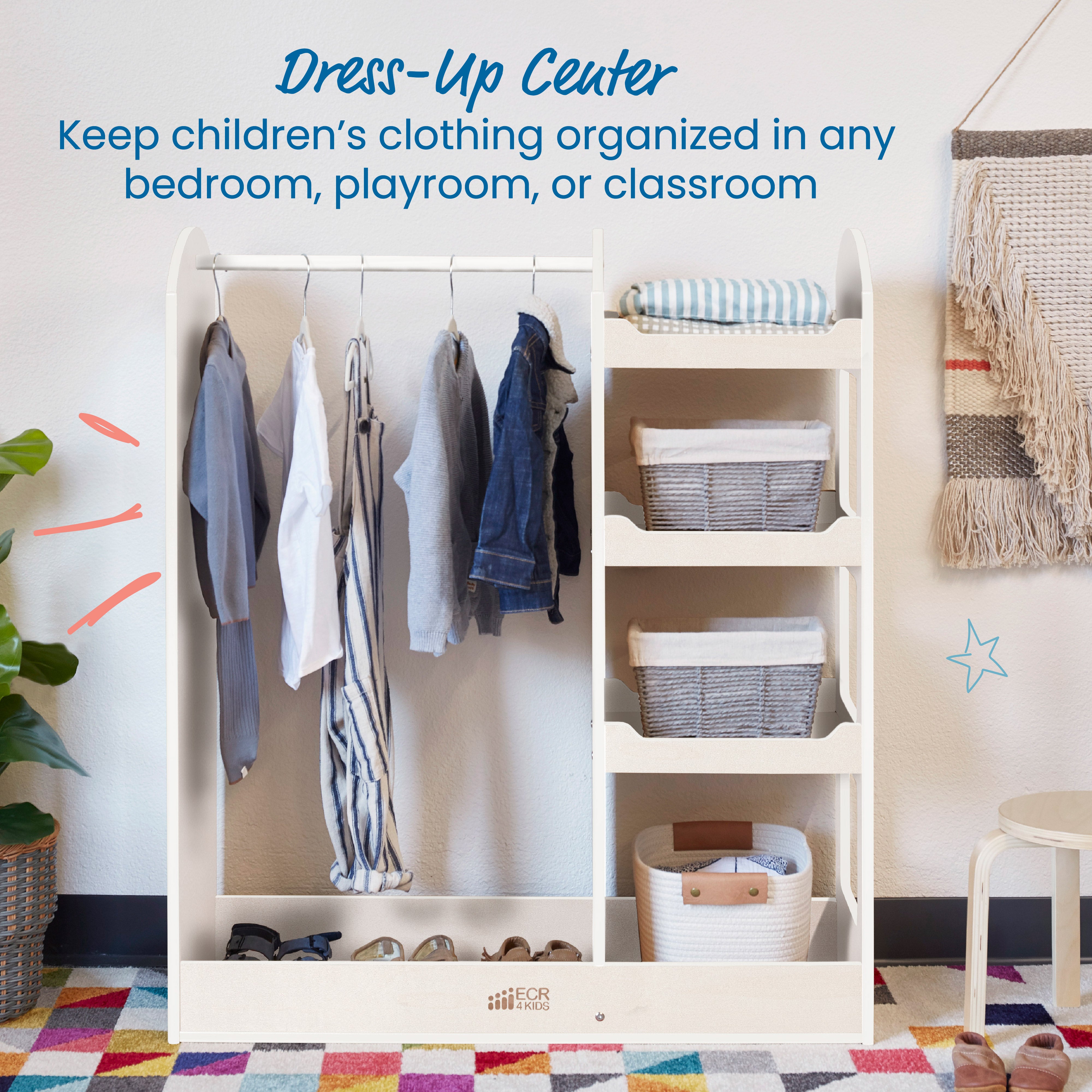 Dress-Up Center with Mirror