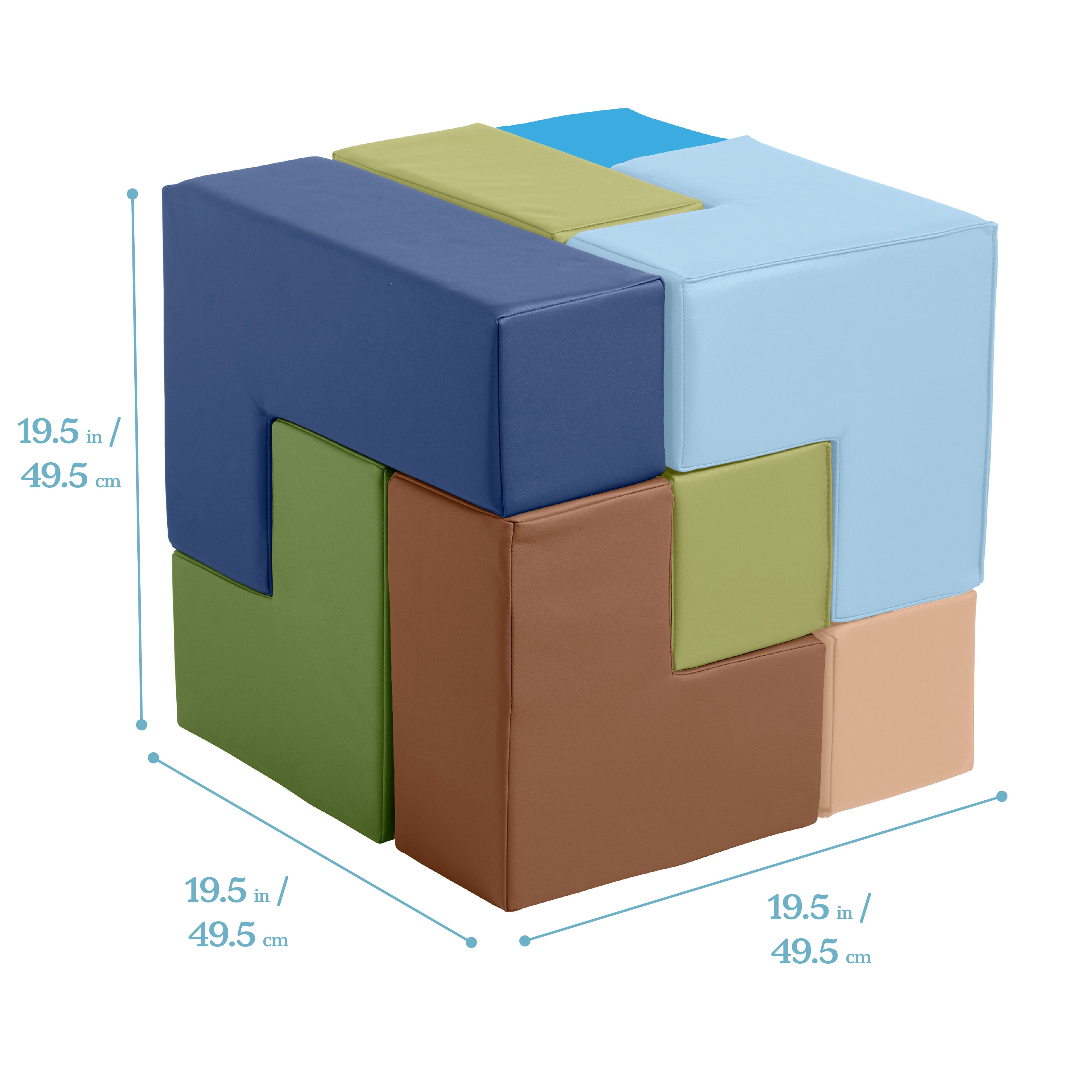 Brainy Building Blocks, 7-Piece