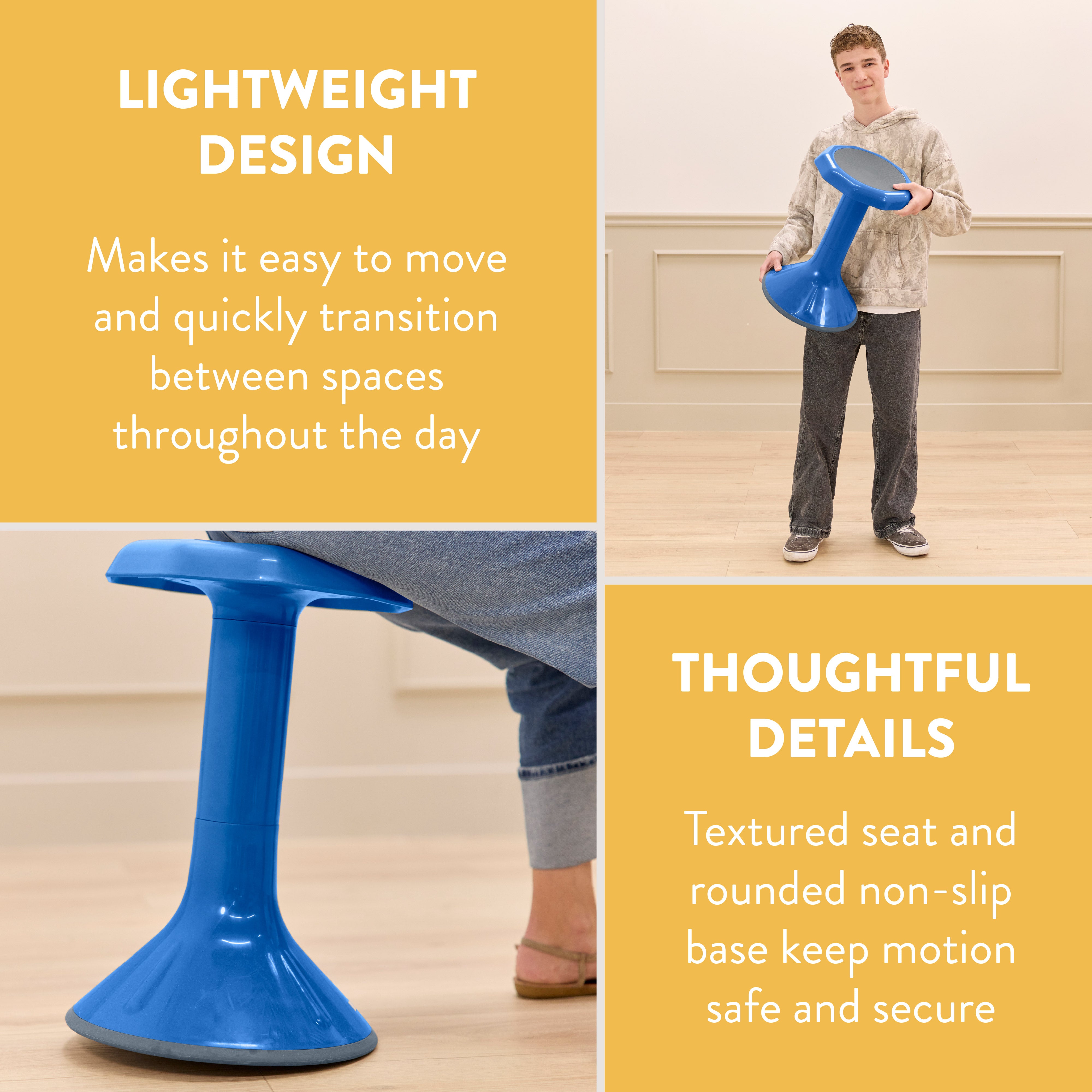 Wobble Sensory Stool, 20in Seat Height