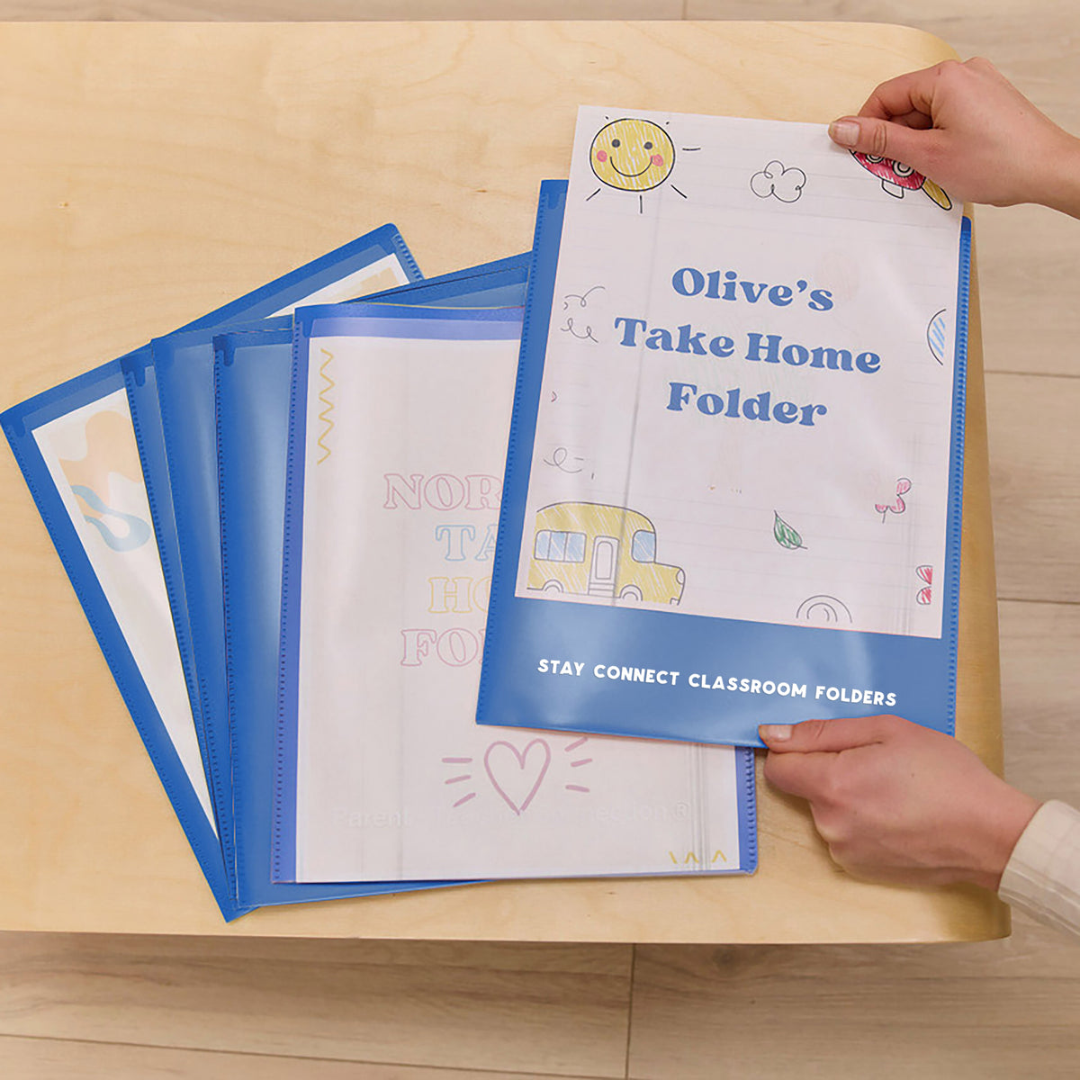 Stay Connect Classroom Folders, 36-Piece