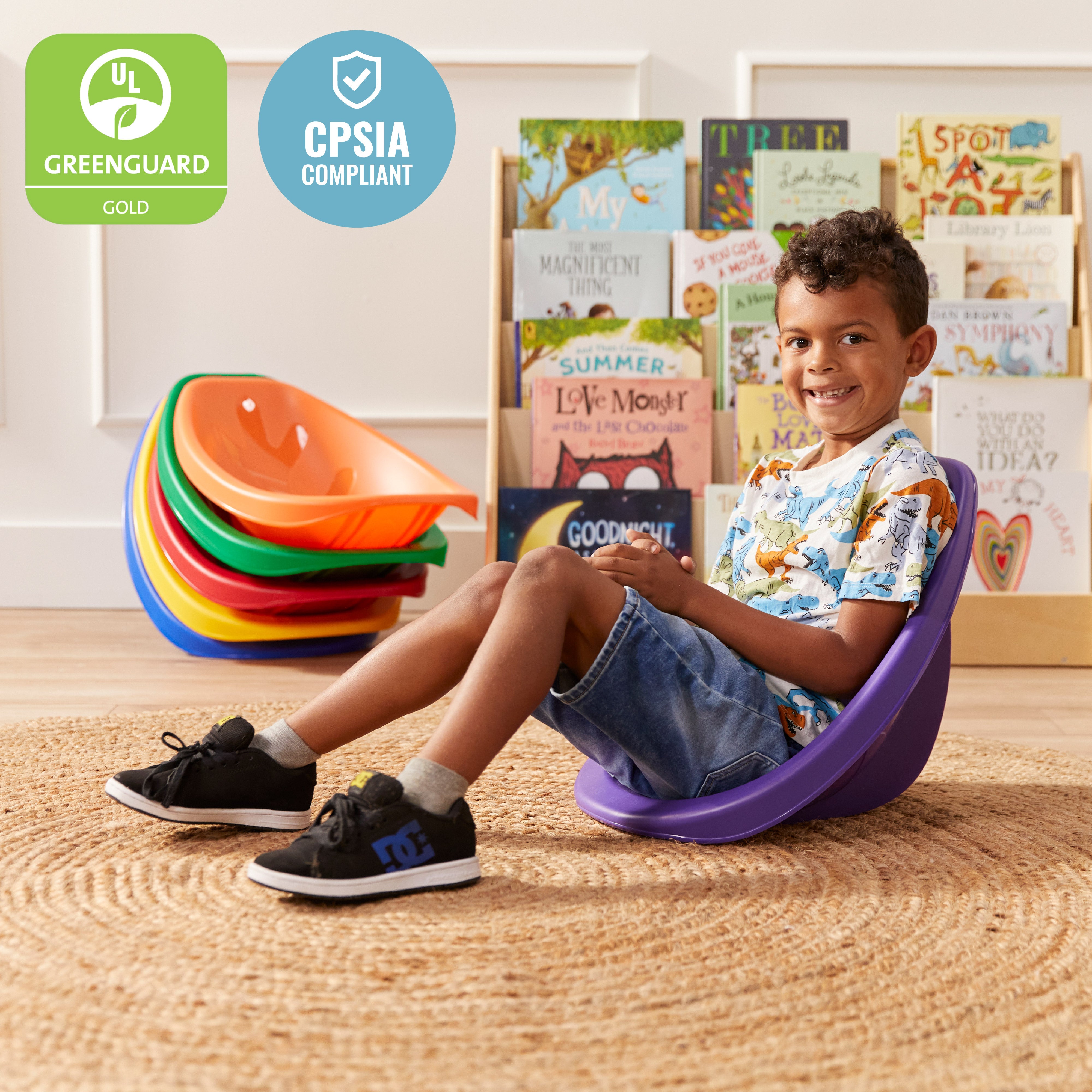 Leaf Floor Seat, 6-Piece