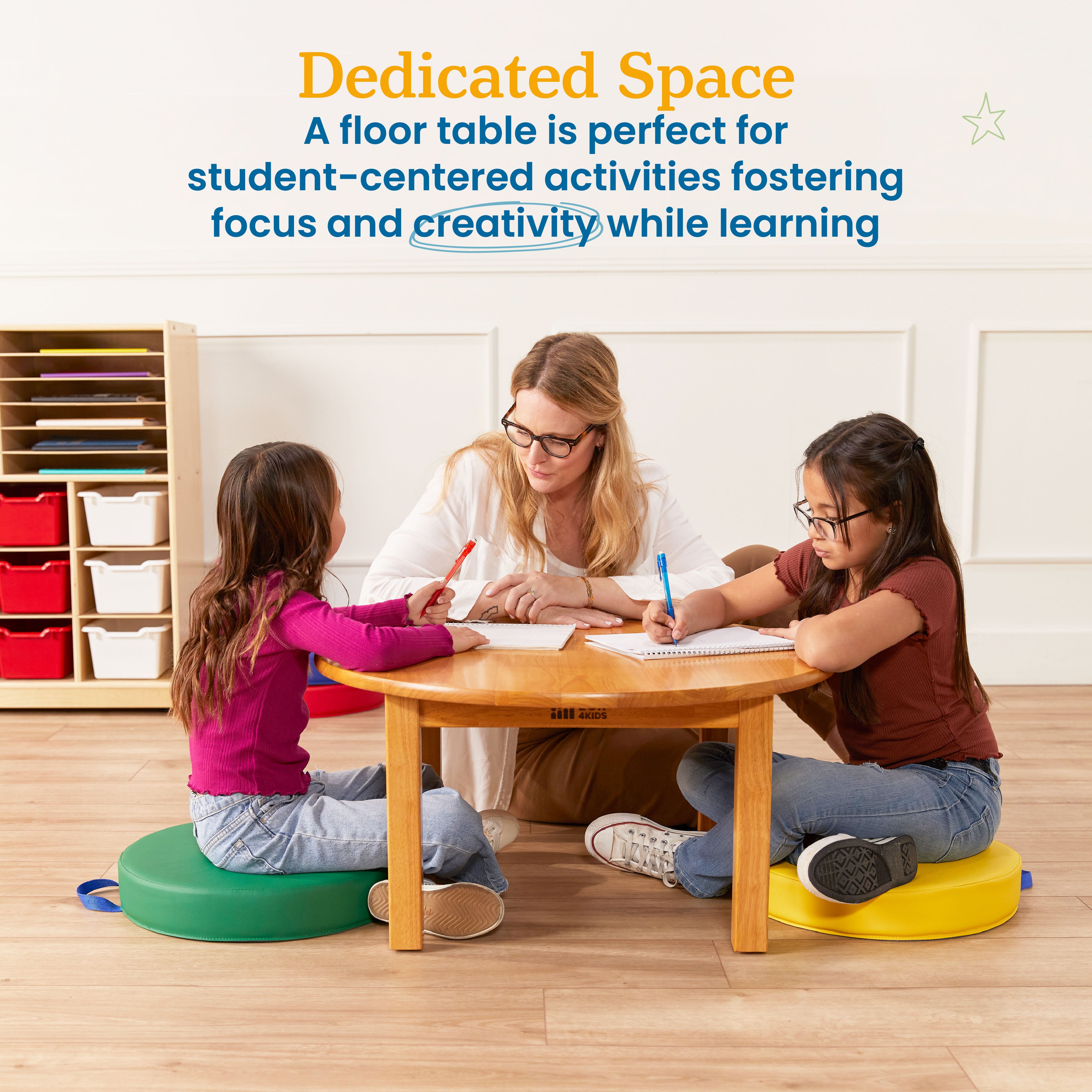 Hardwood Table with 14in Legs