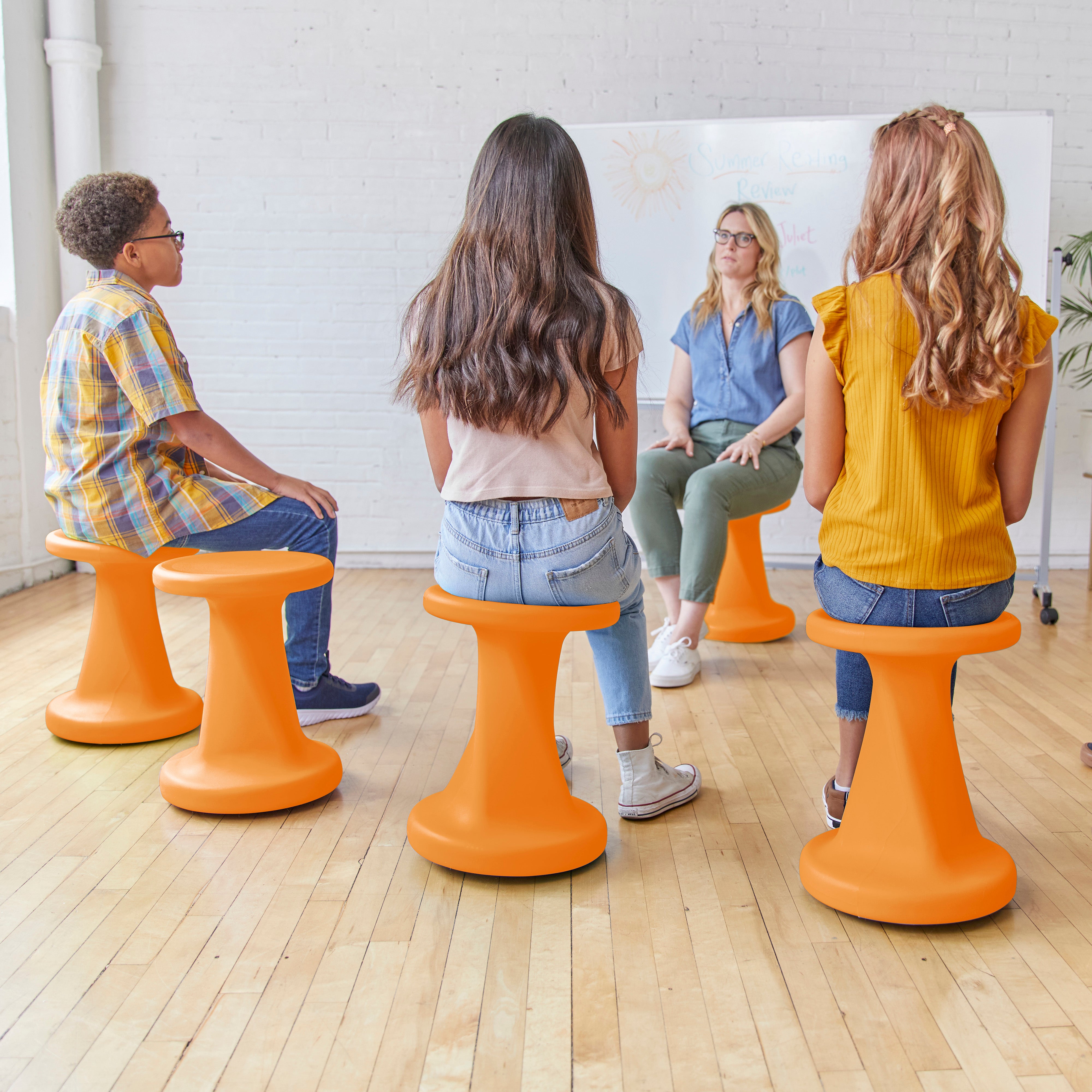 Twist Wobble Stool, 18in Seat Height