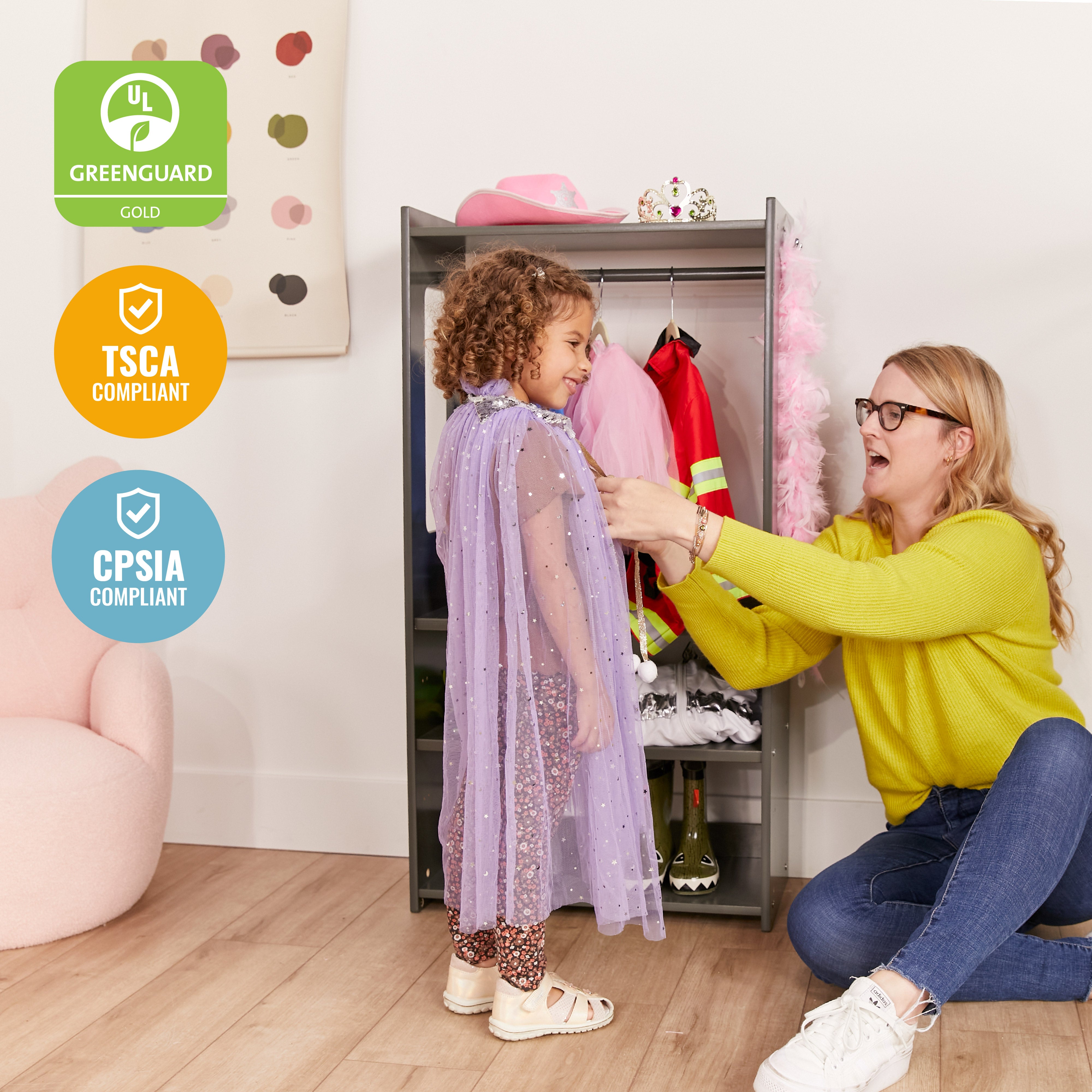 TrendiTot Clothing Rack