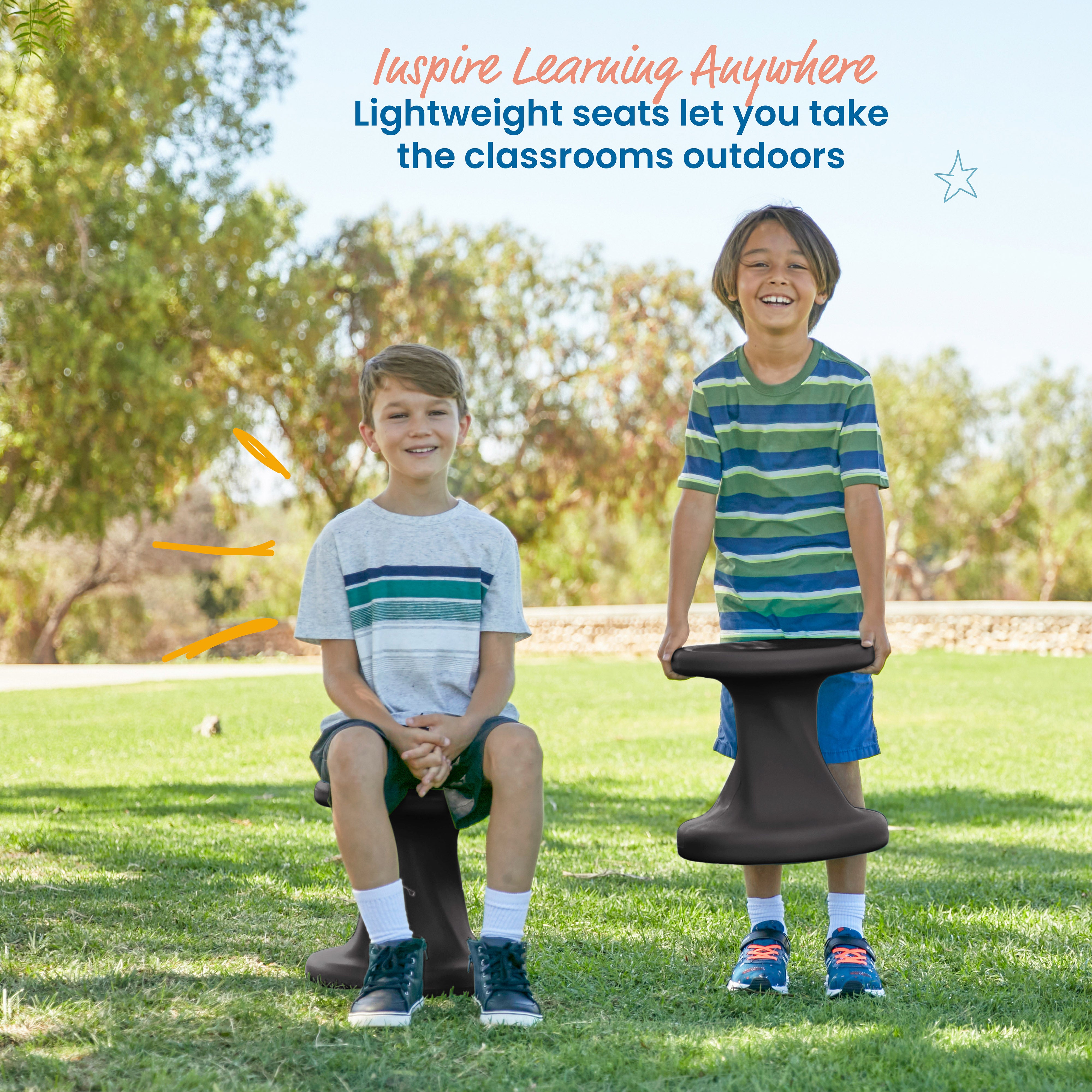 Twist Wobble Stool, 14in Seat Height