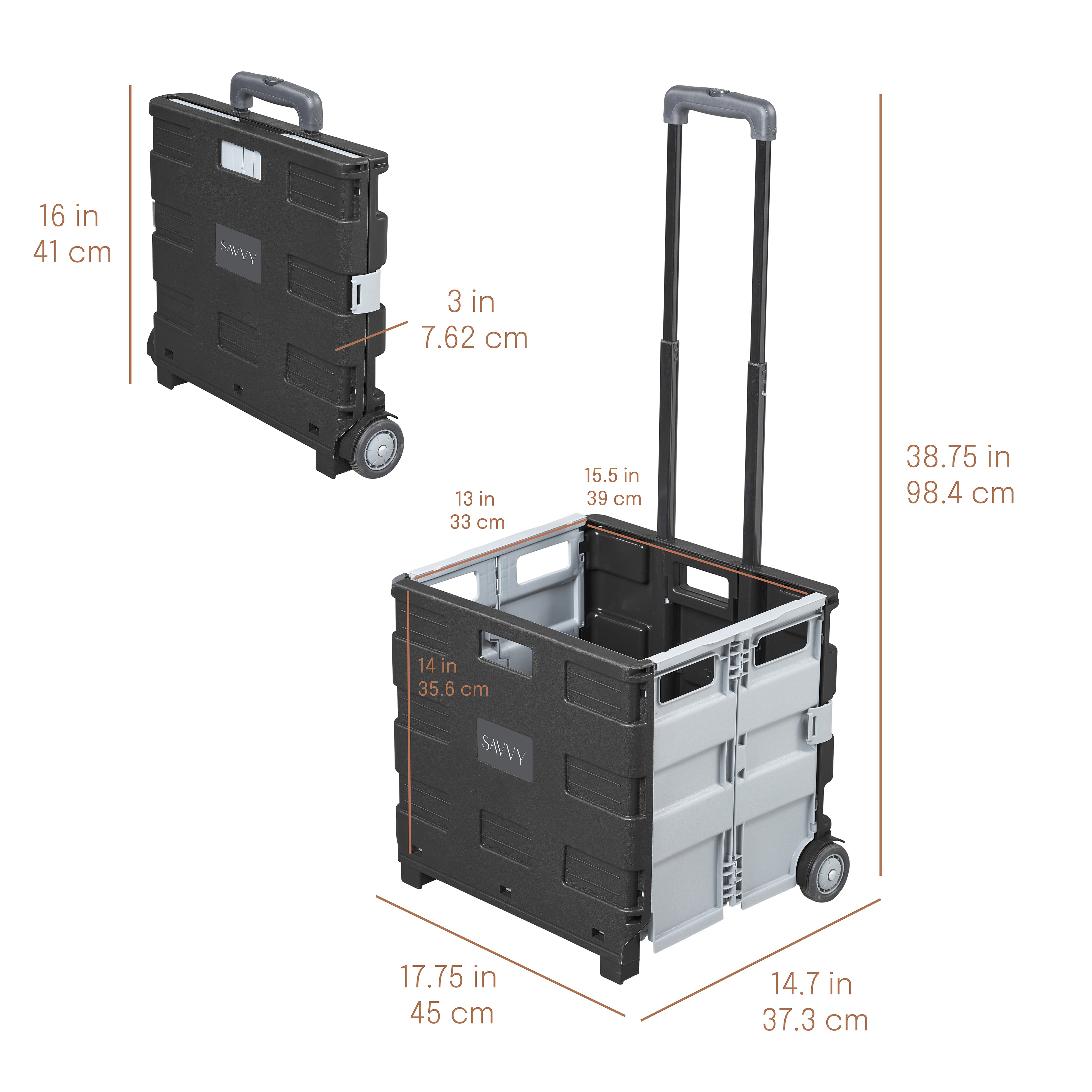 Collapsible Mobile Utility Cart