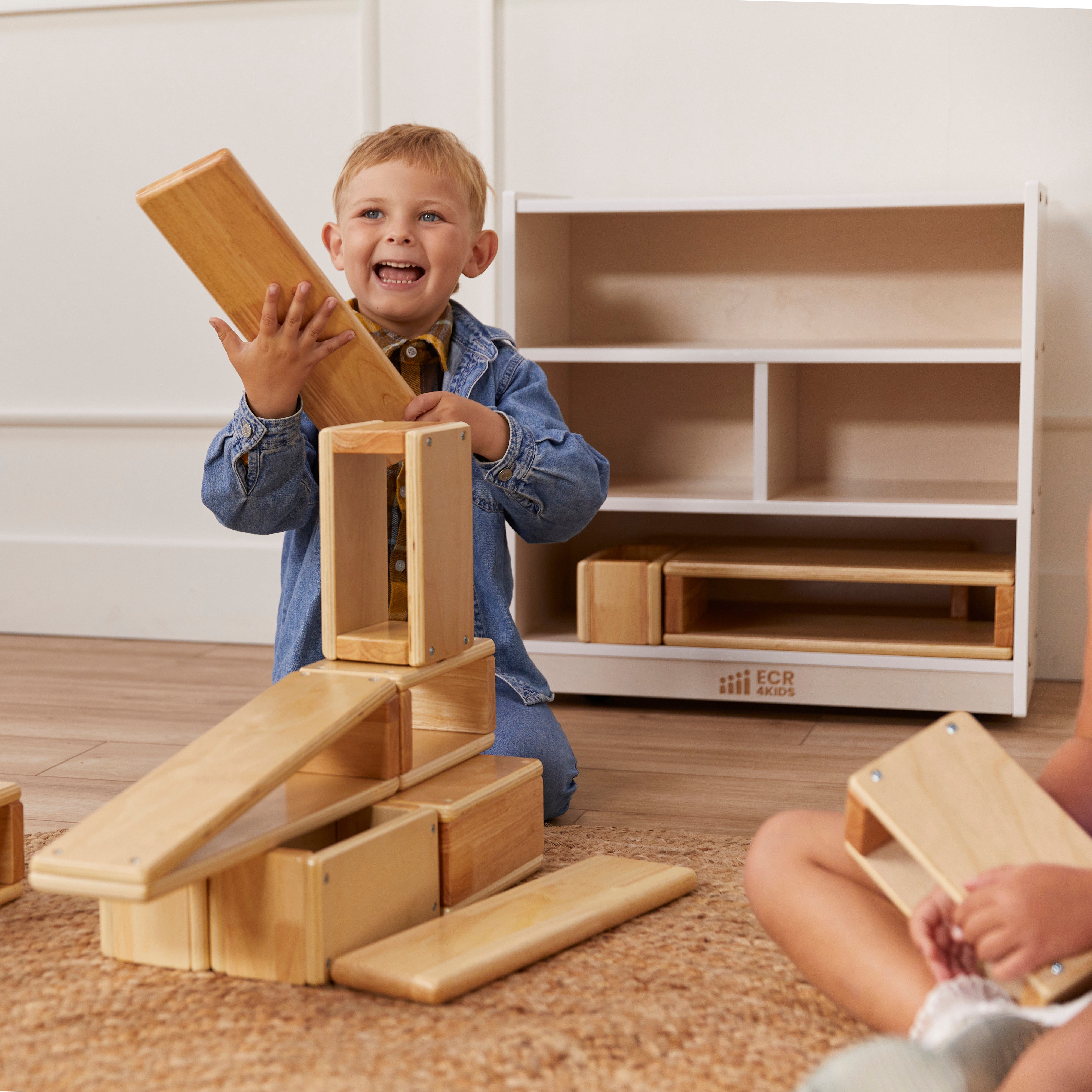 Mobile Block Storage Cart, Small