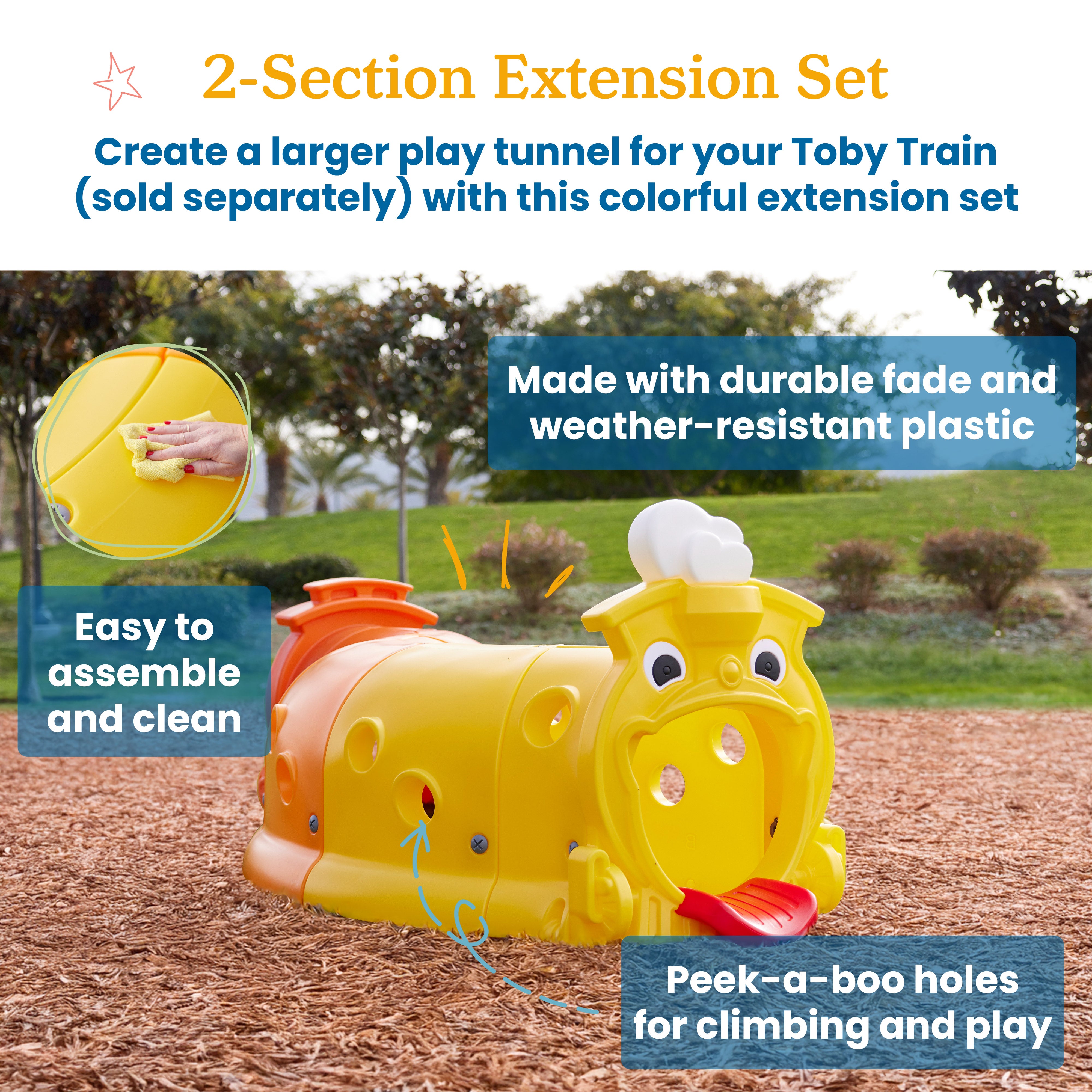 Climb-N-Crawl, 2-Section Extension Set