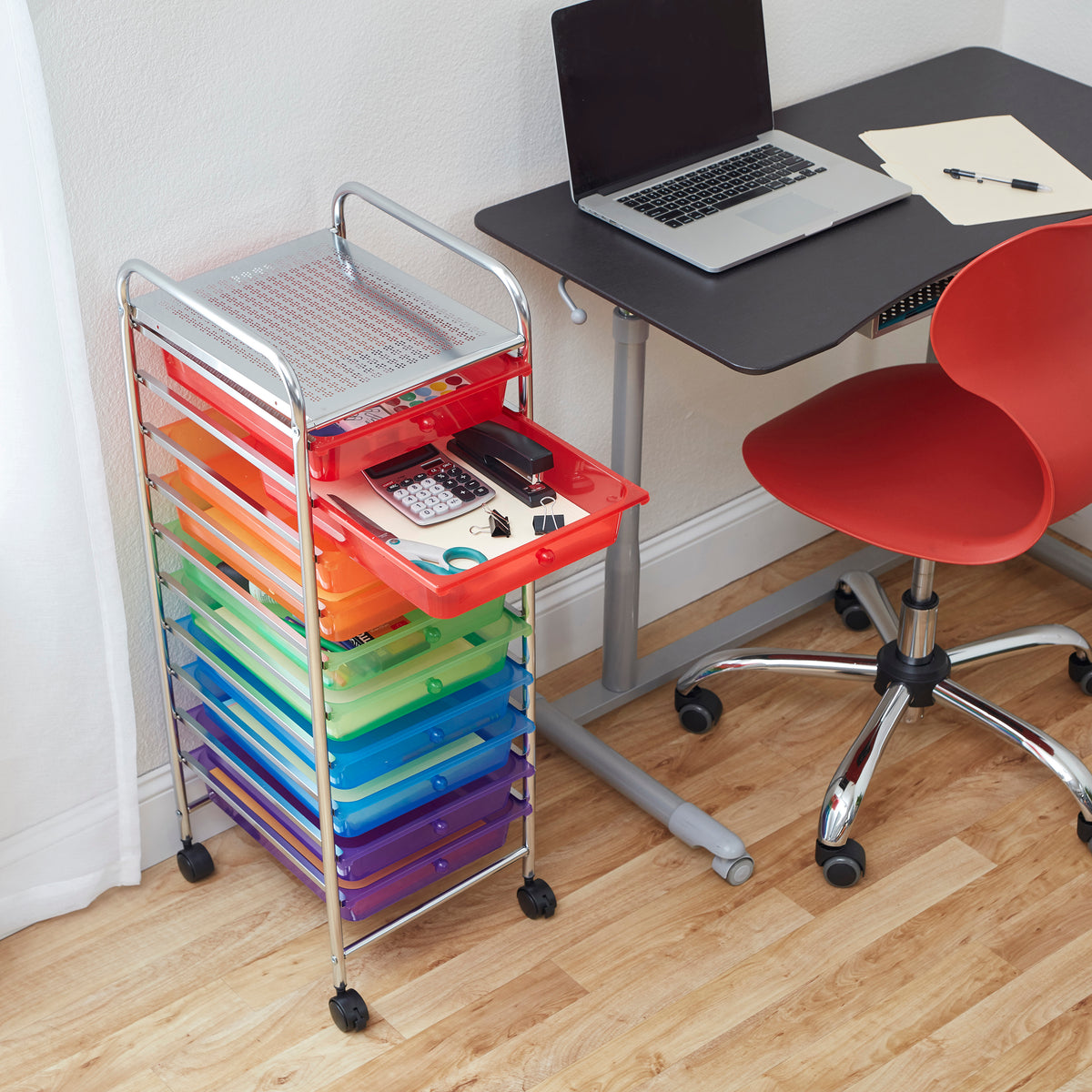 10-Drawer Value Mobile Storage Utility Cart