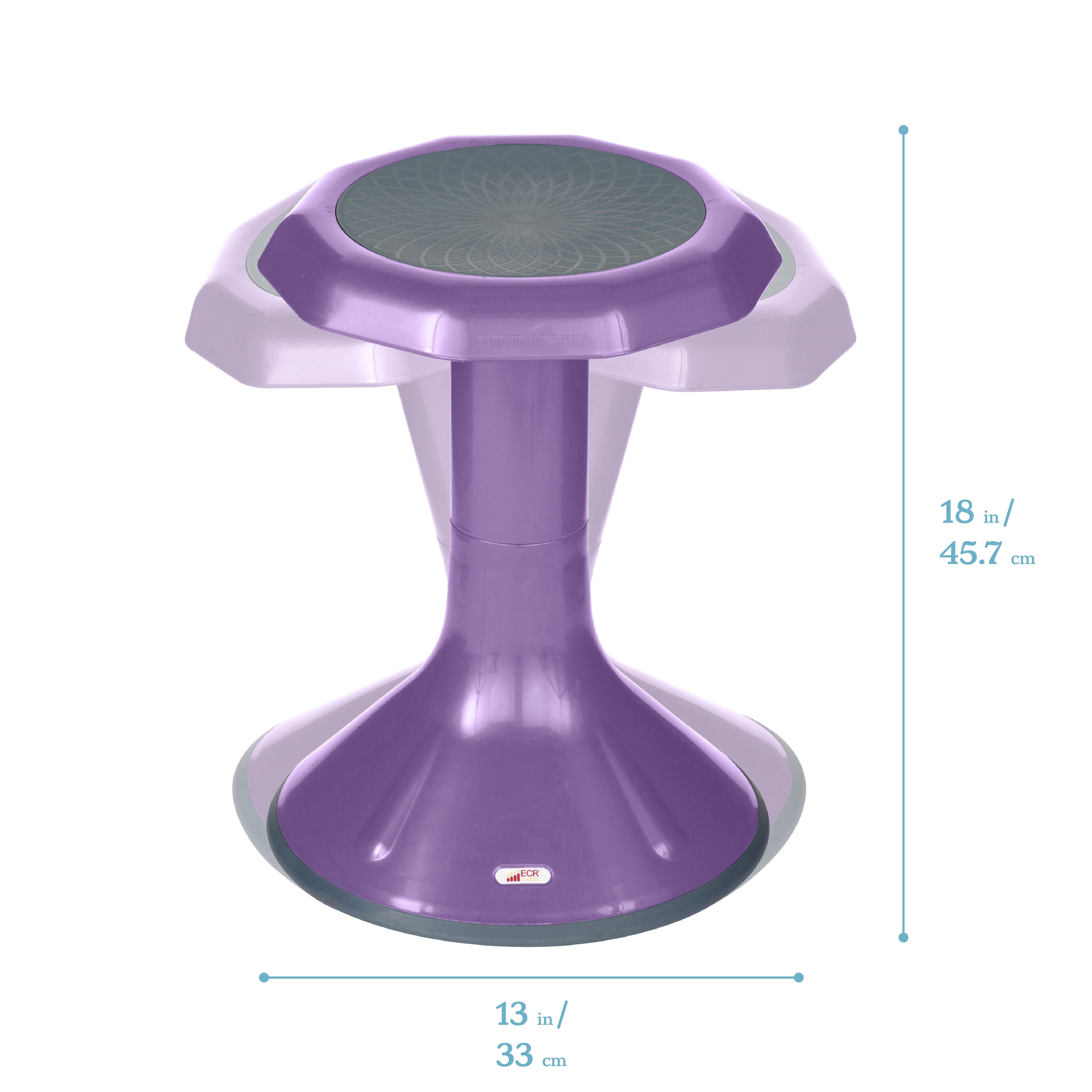 ACE Active Core Engagement Wobble Stool, 18-Inch Seat Height