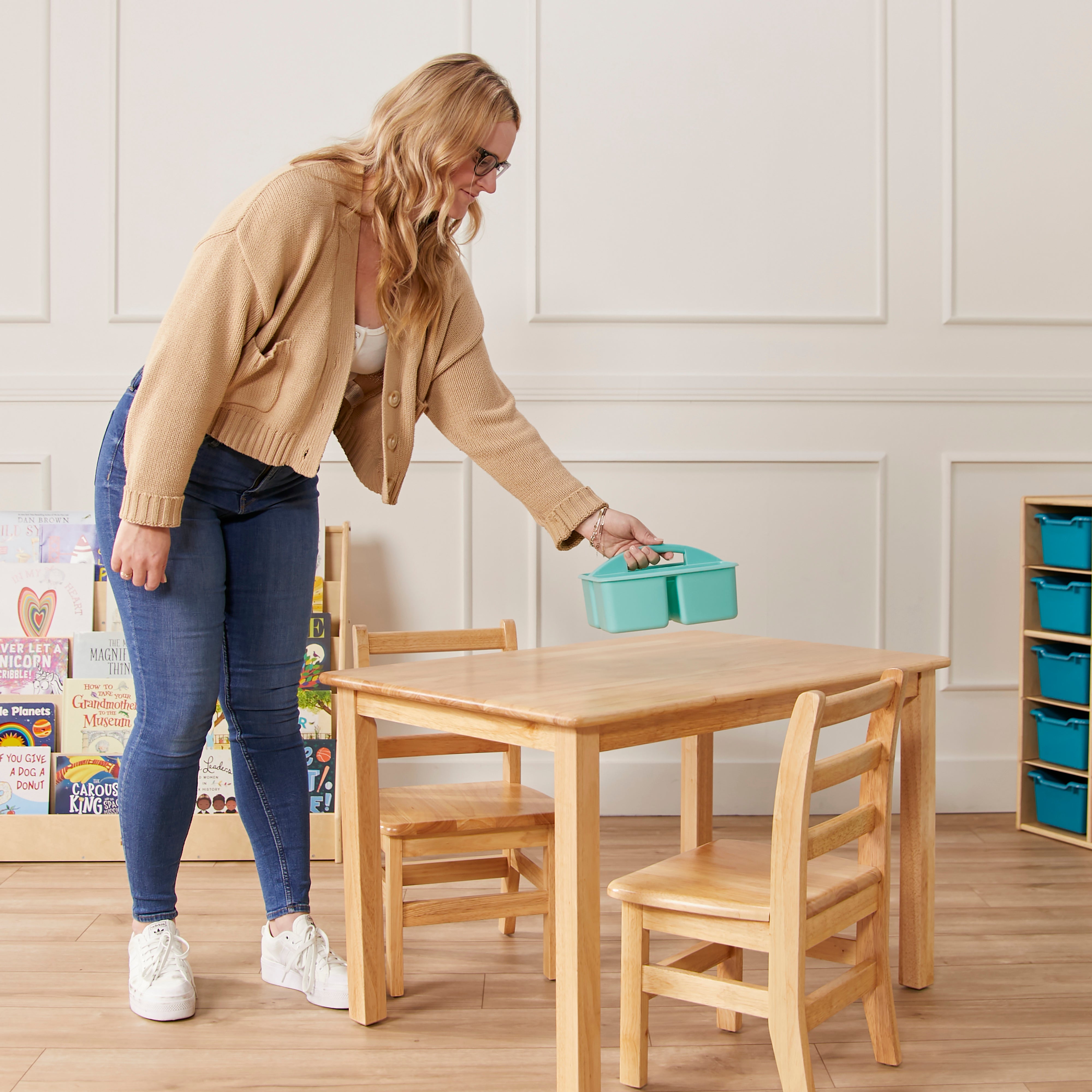 3-Compartment Storage Caddy, 6-Pack