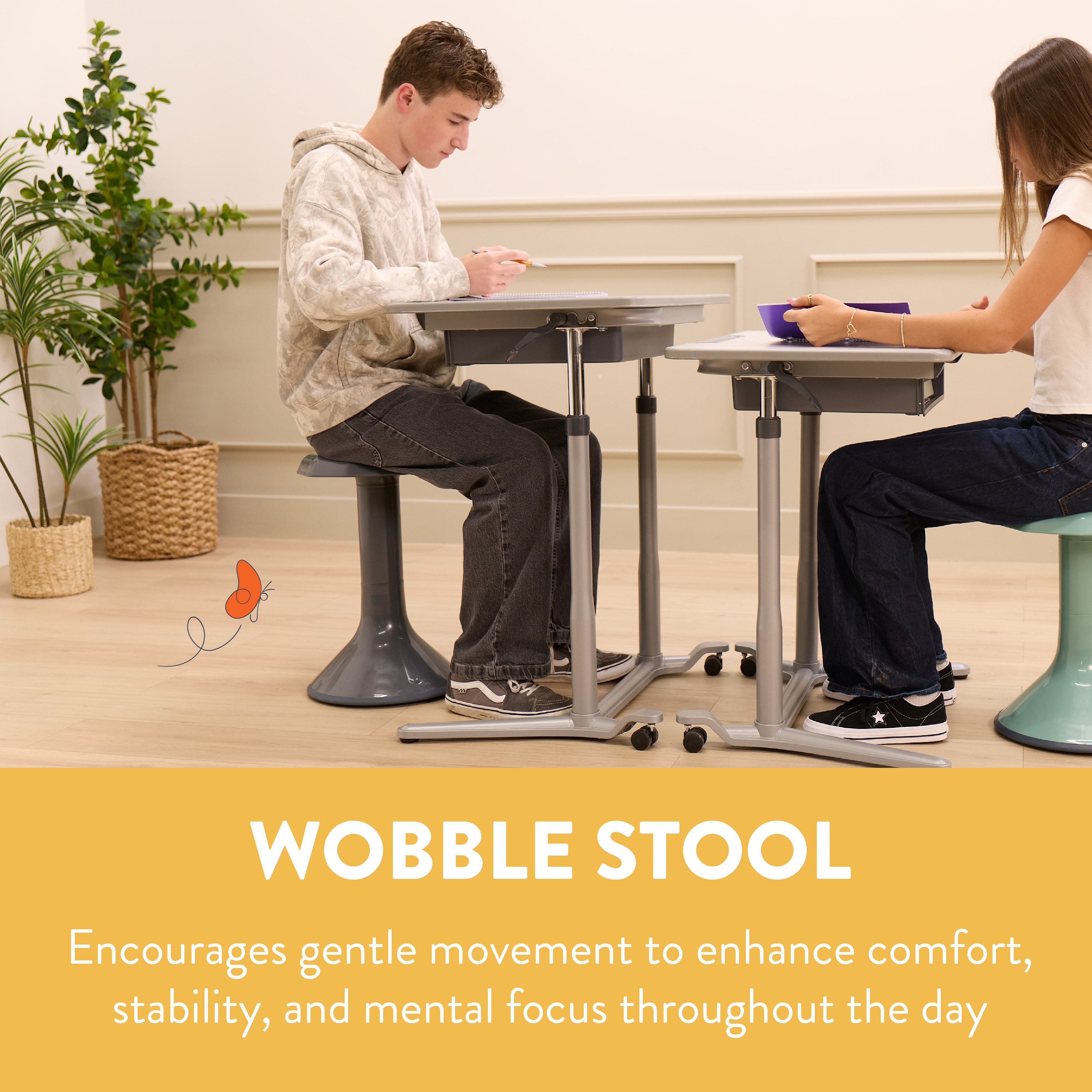 Wobble Sensory Stool, 20in Seat Height