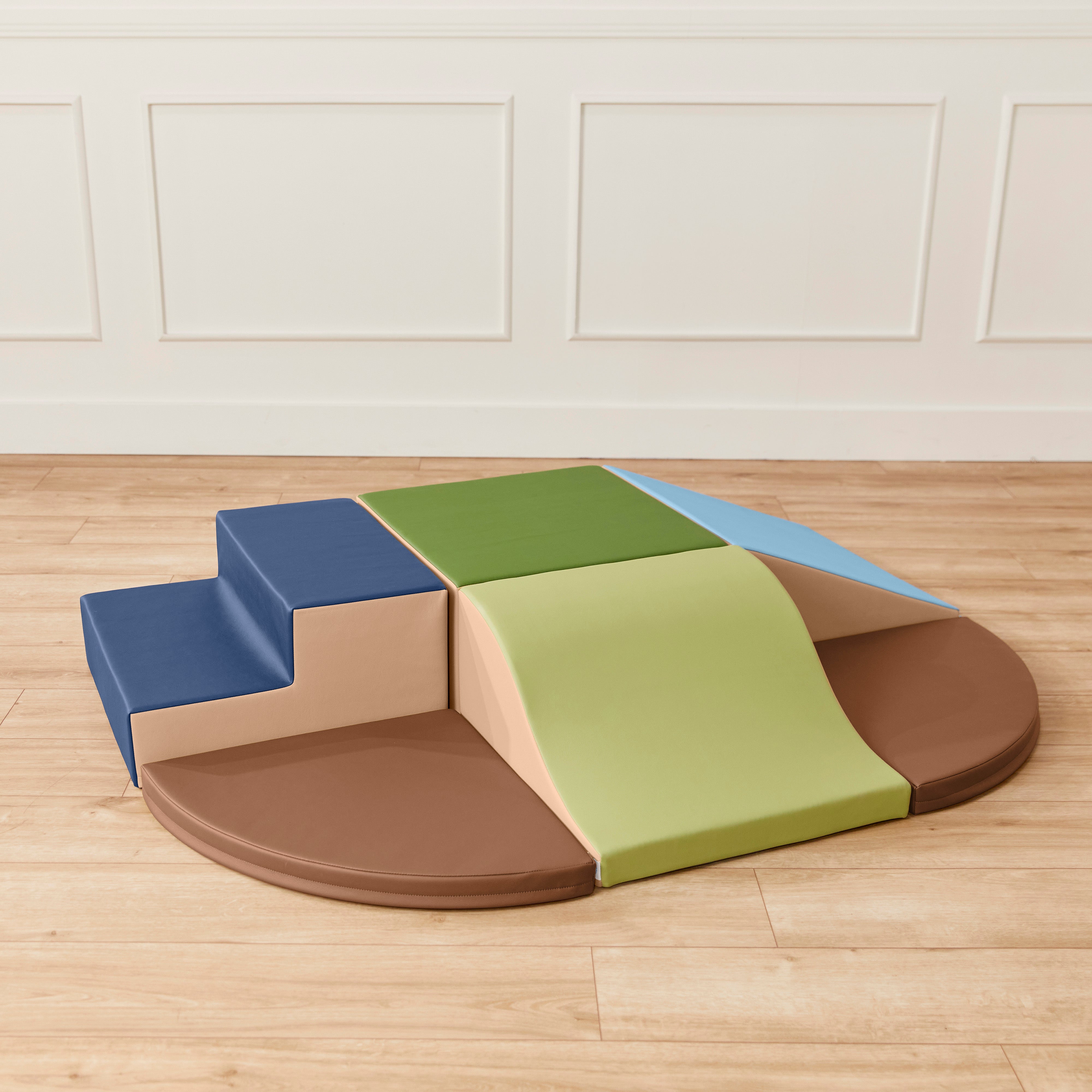 Little Me Wall Climb and Slide, 6-Piece