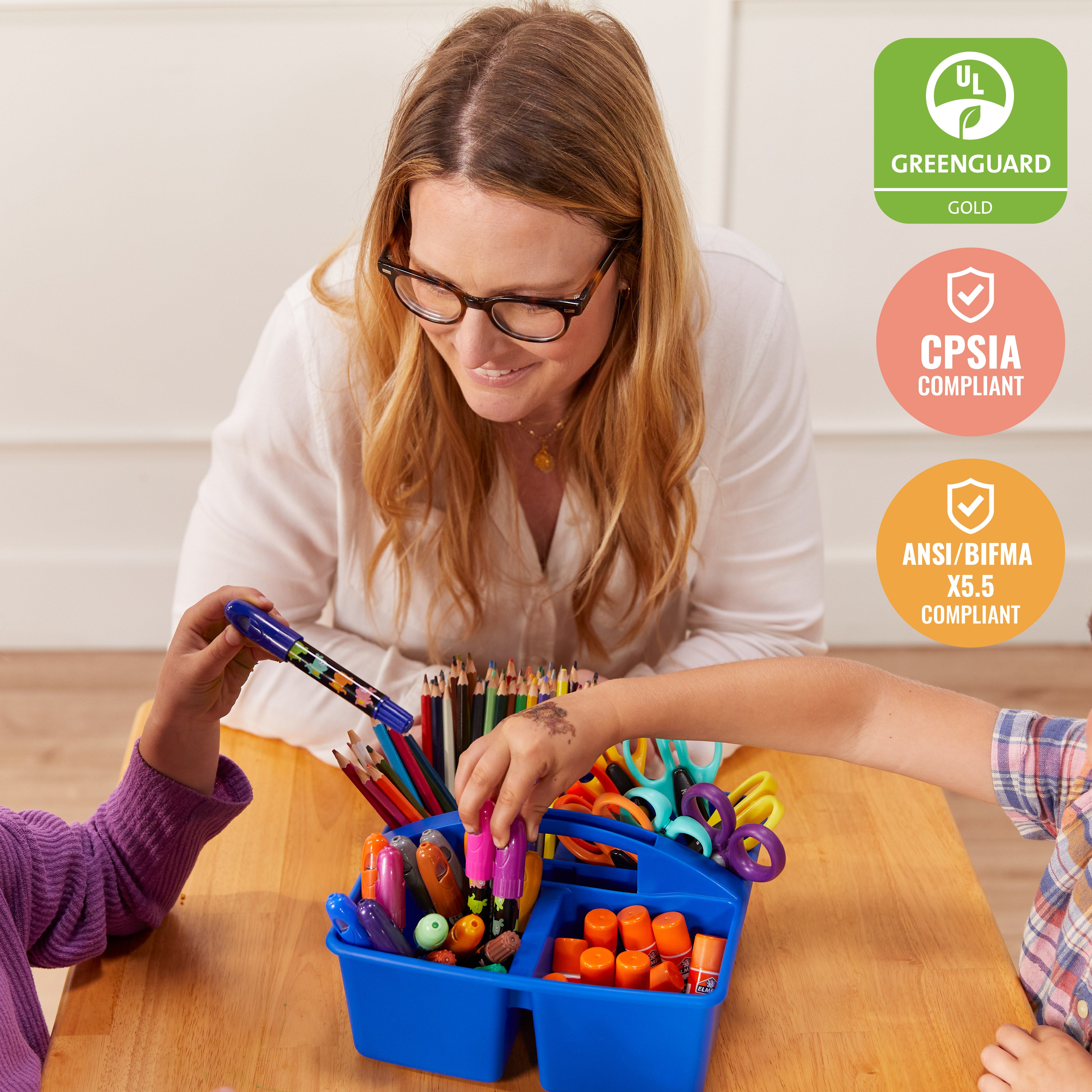 24in x 36in Rectangular Hardwood Table with 22in Legs