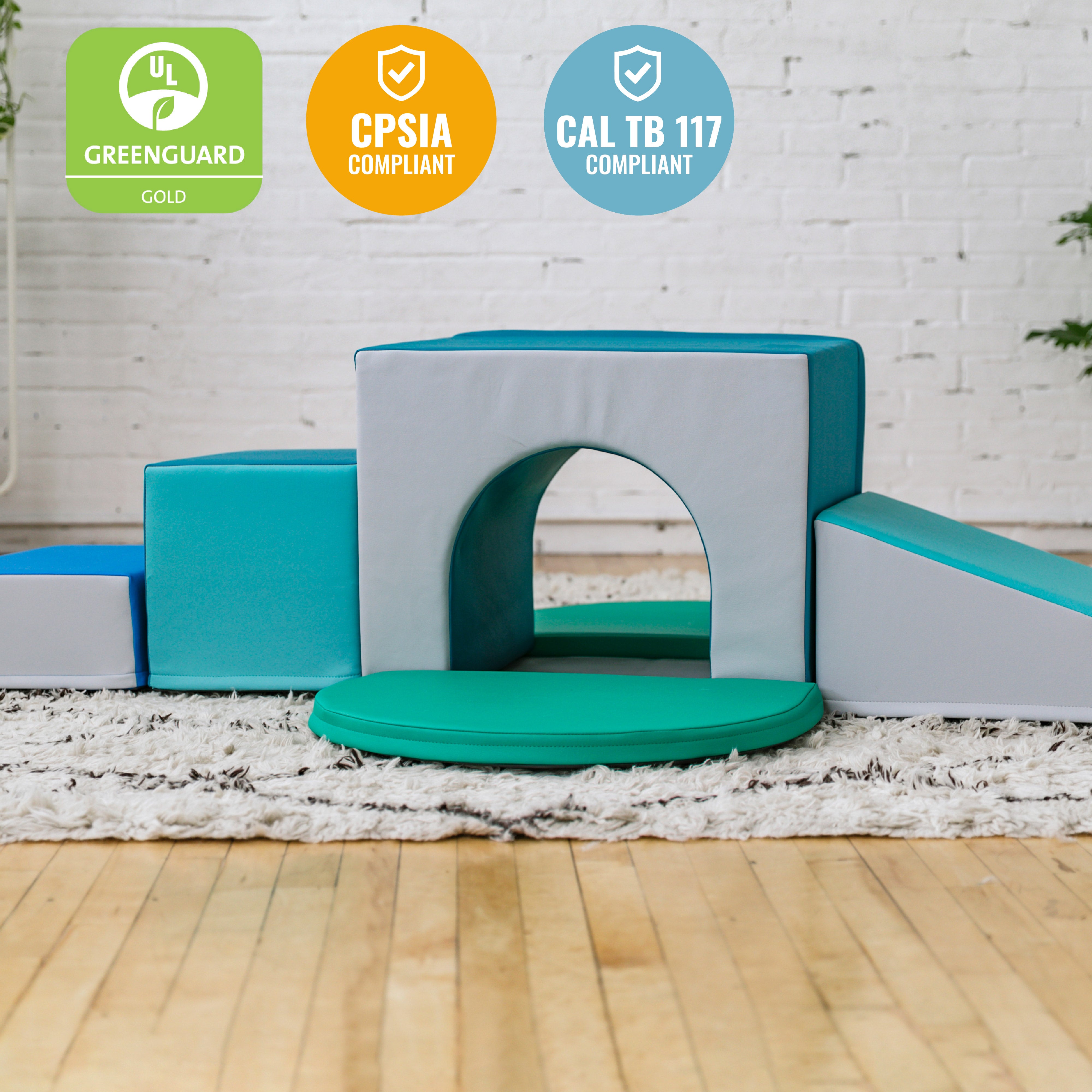 Single Tunnel 360 Degree Climber, 6-Piece
