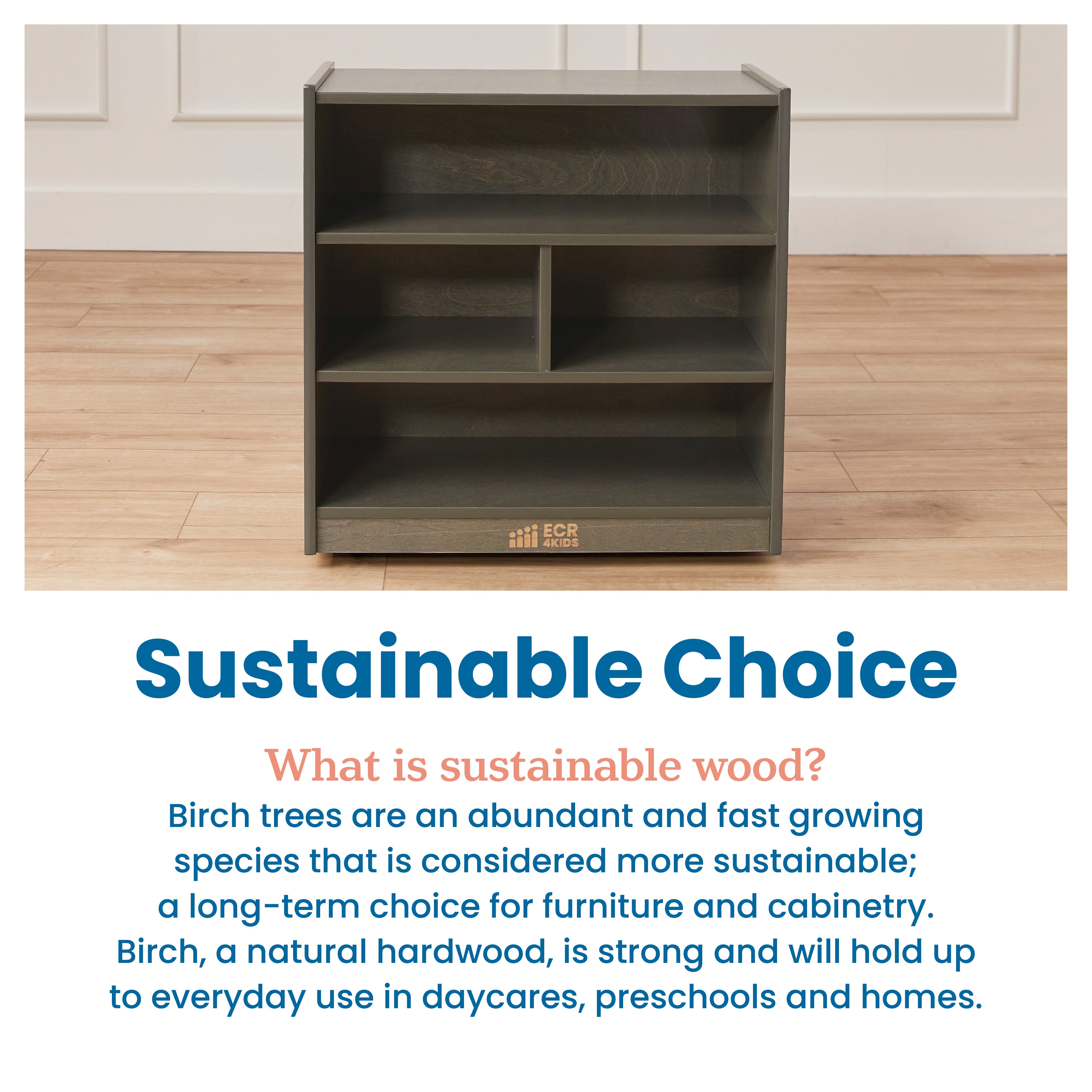 Mobile Block Storage Cart, Small