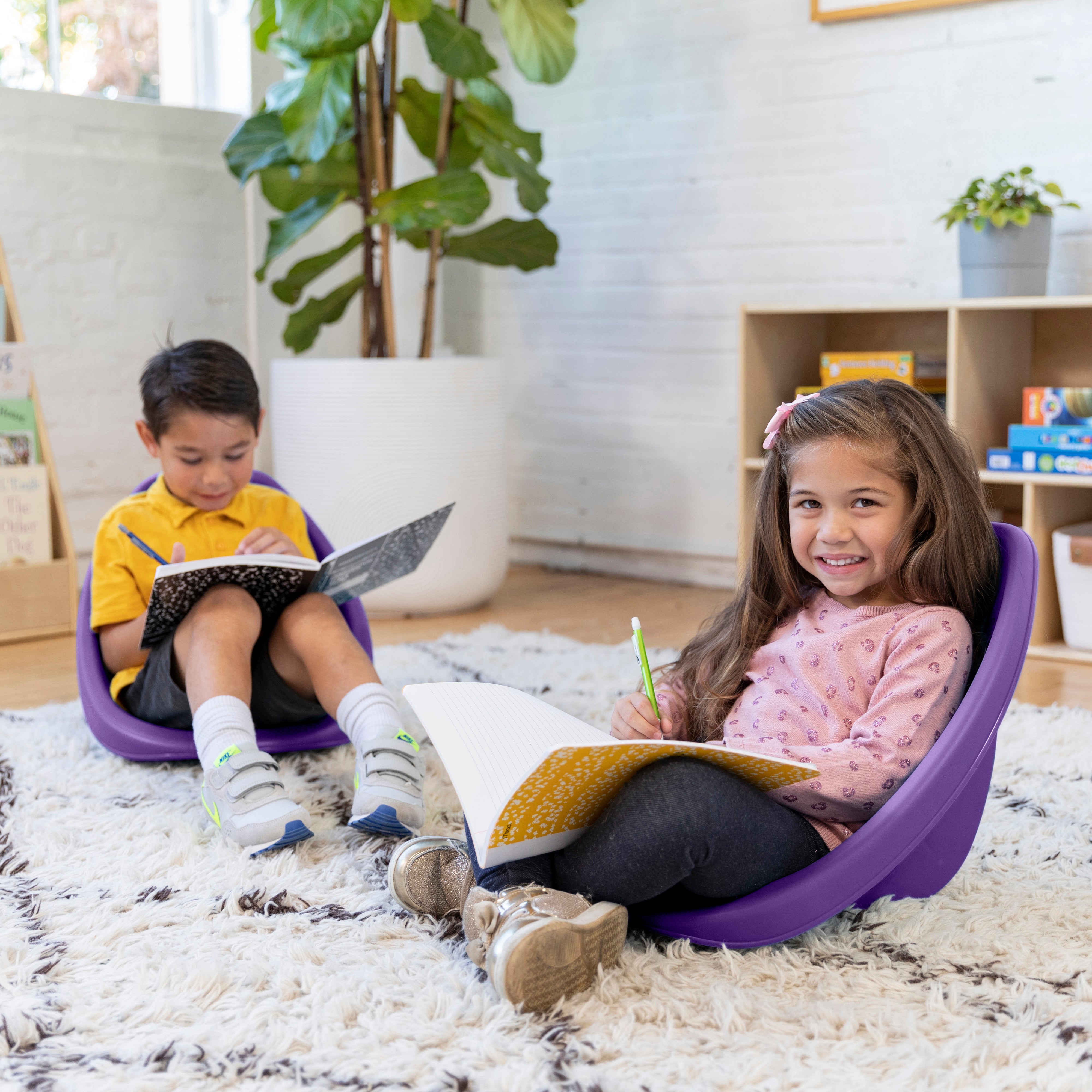 Leaf Scoop Floor Seat, 6-Piece