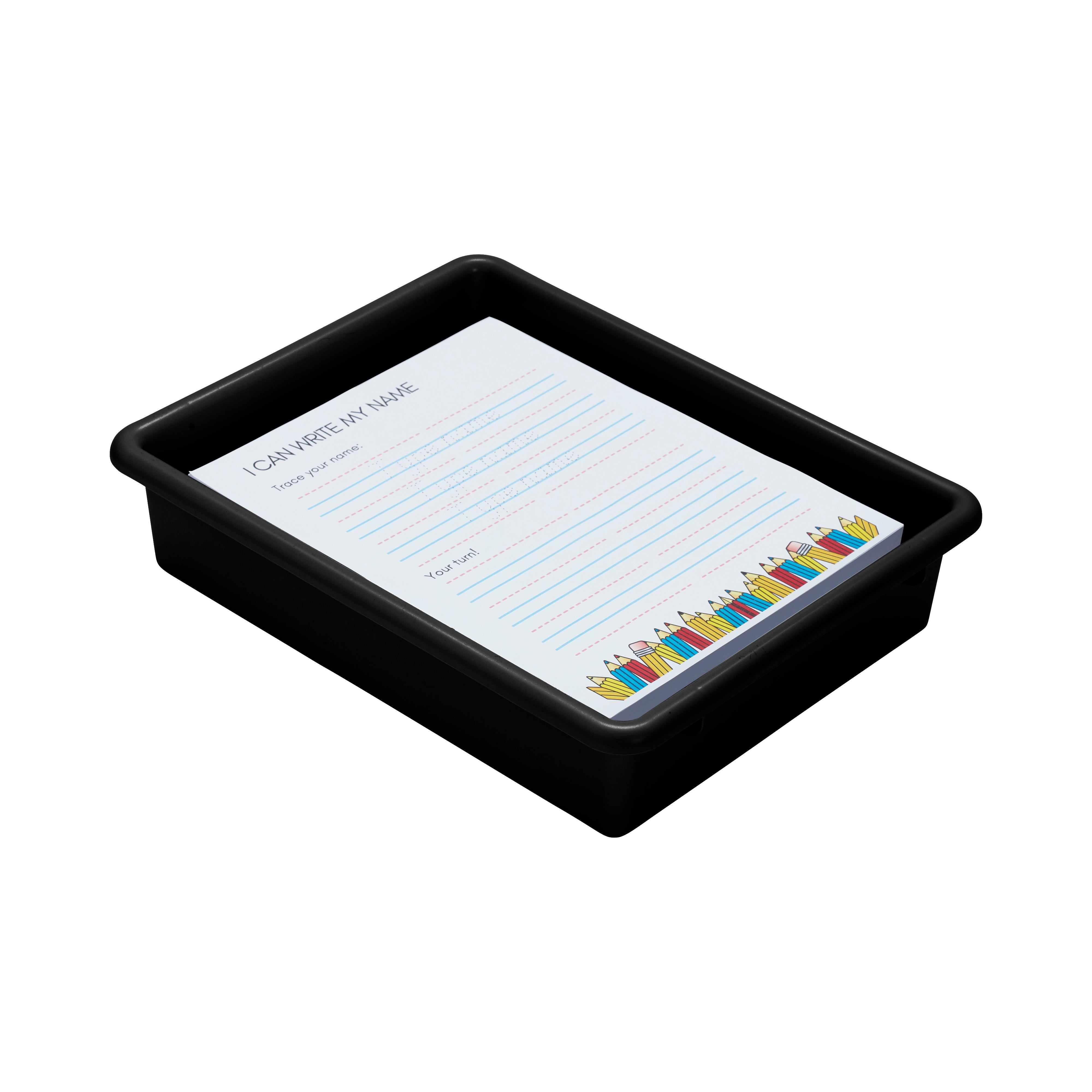 Letter Size Tray with Lid, 10-Piece