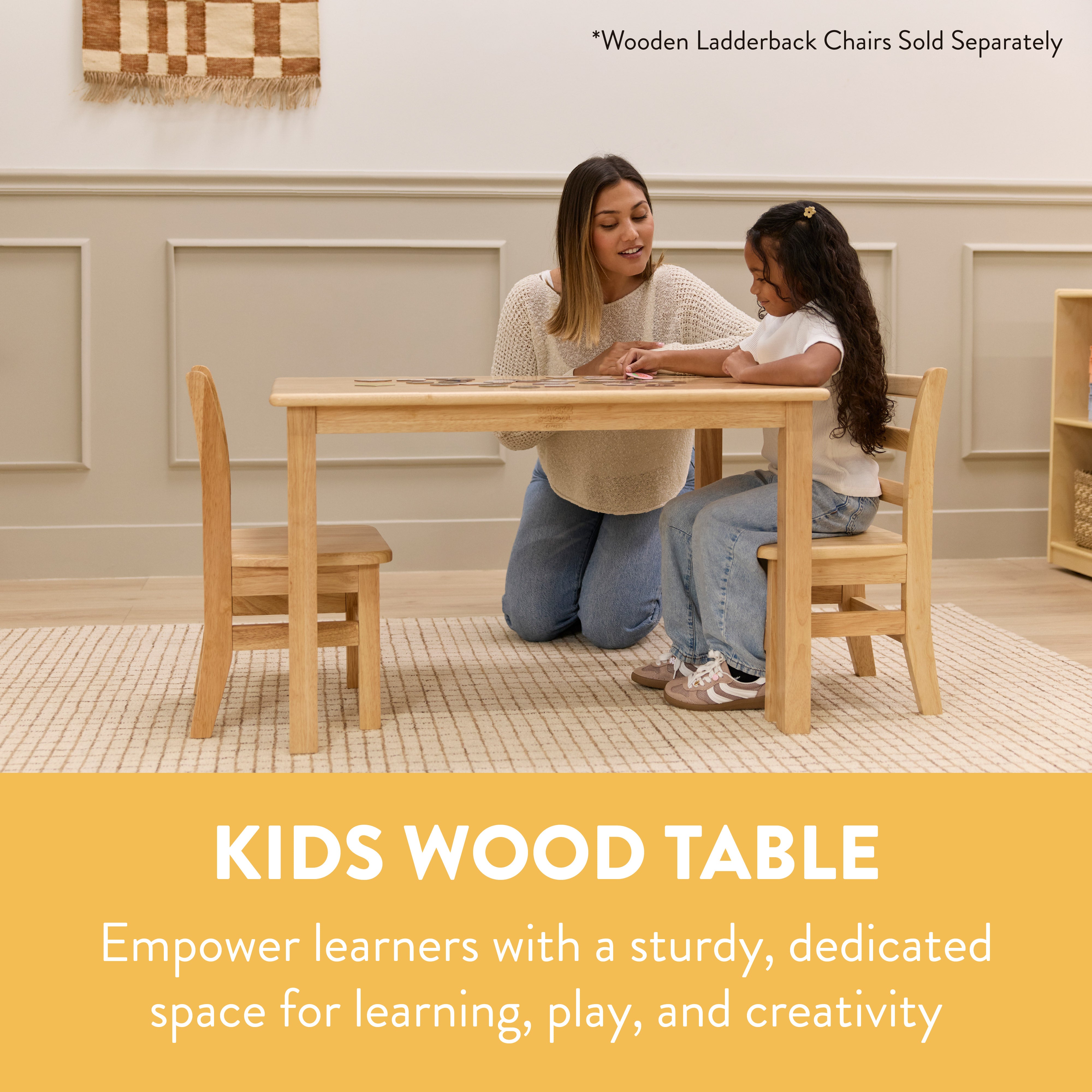 Wooden Activity Table