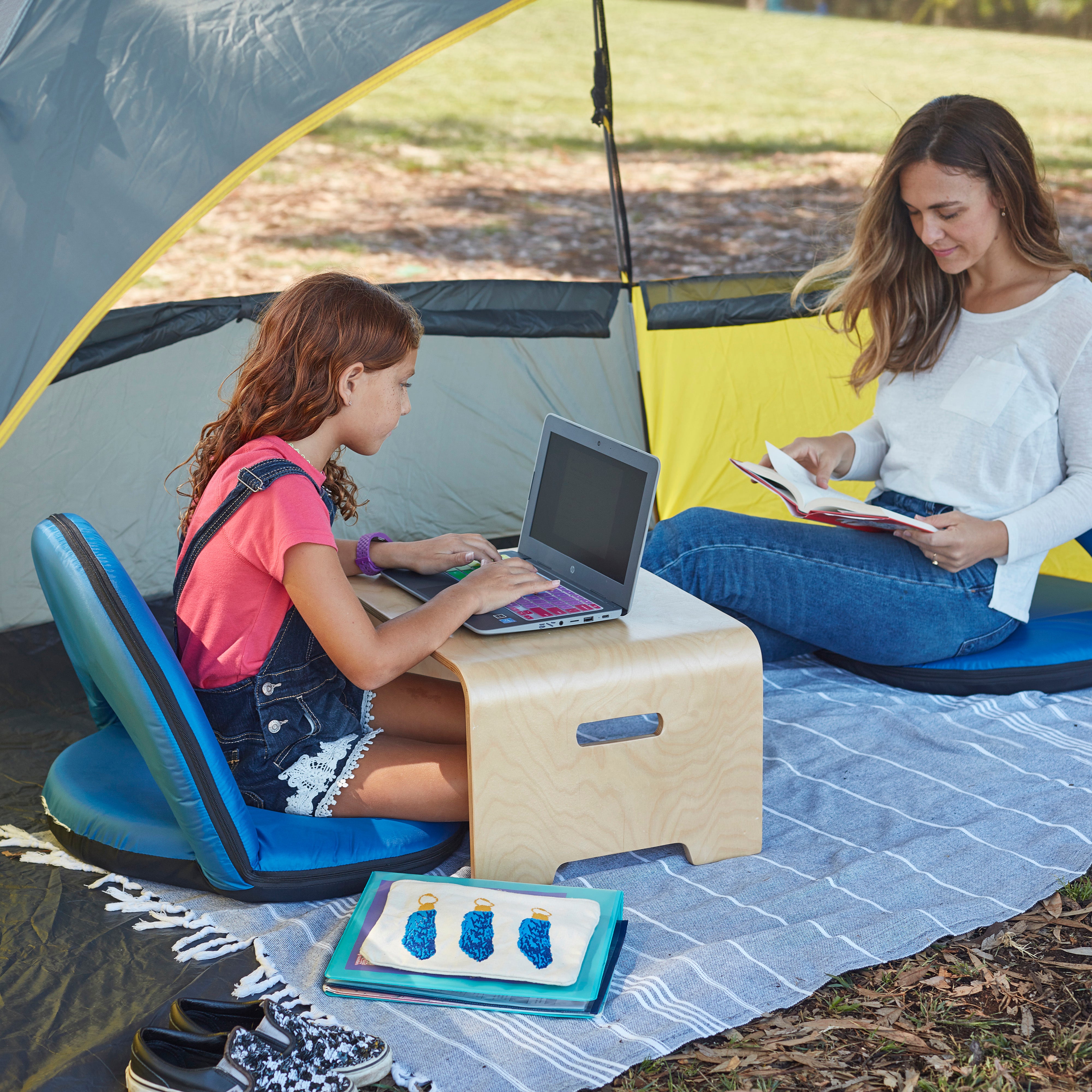 Bentwood Lap Desk with Handles