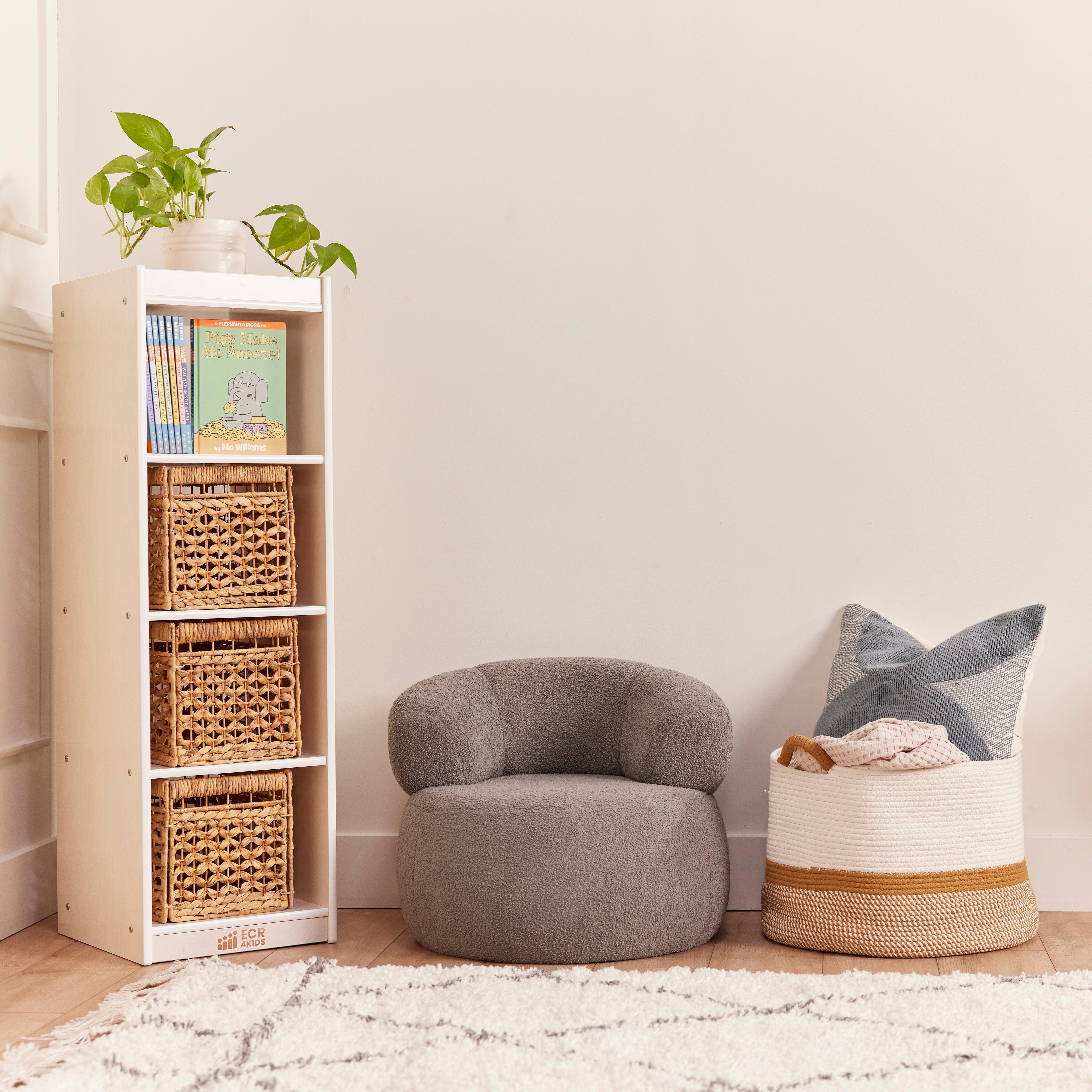 4-Cube Vertical Storage Cabinet