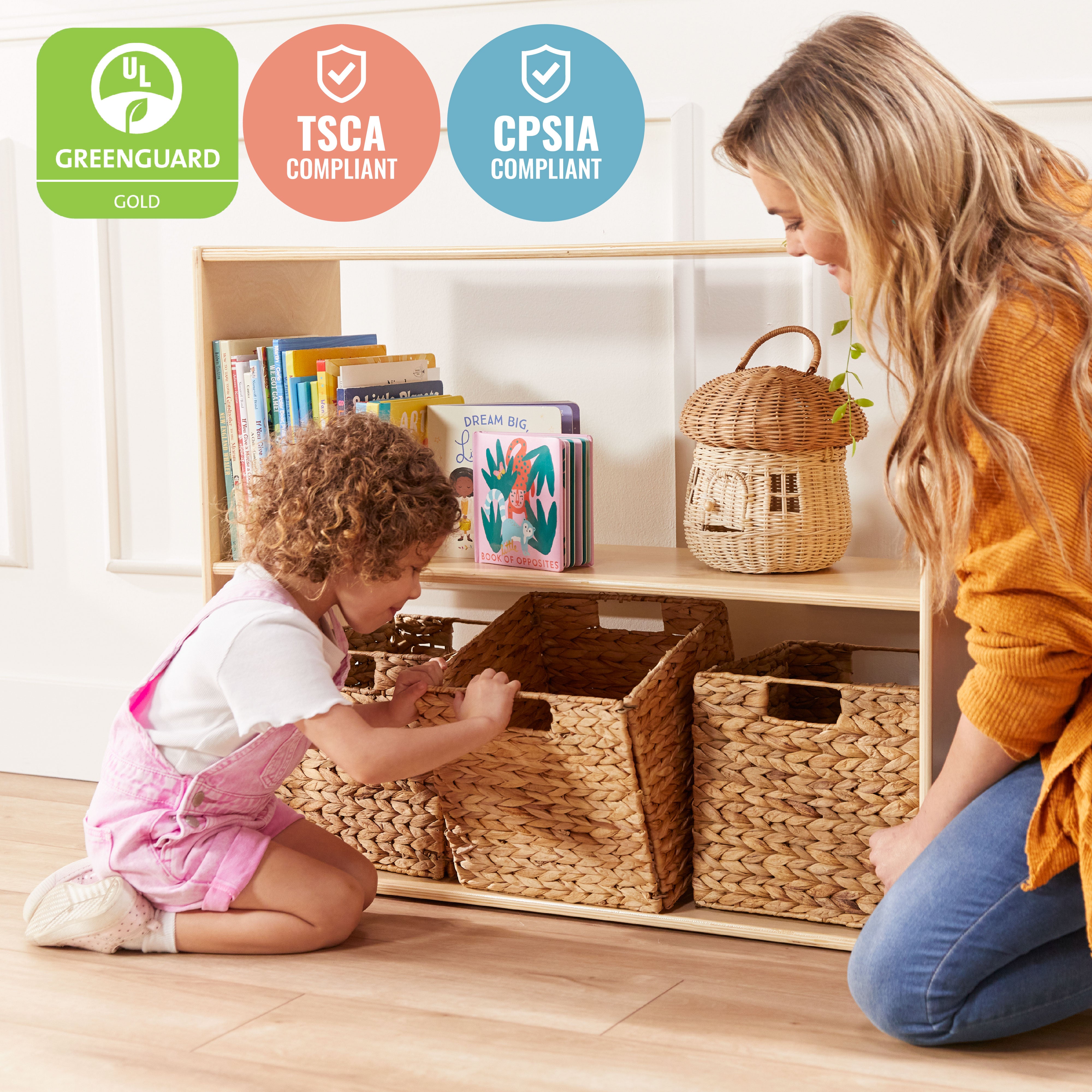 Streamline 2-Shelf Storage Cabinet, 30in