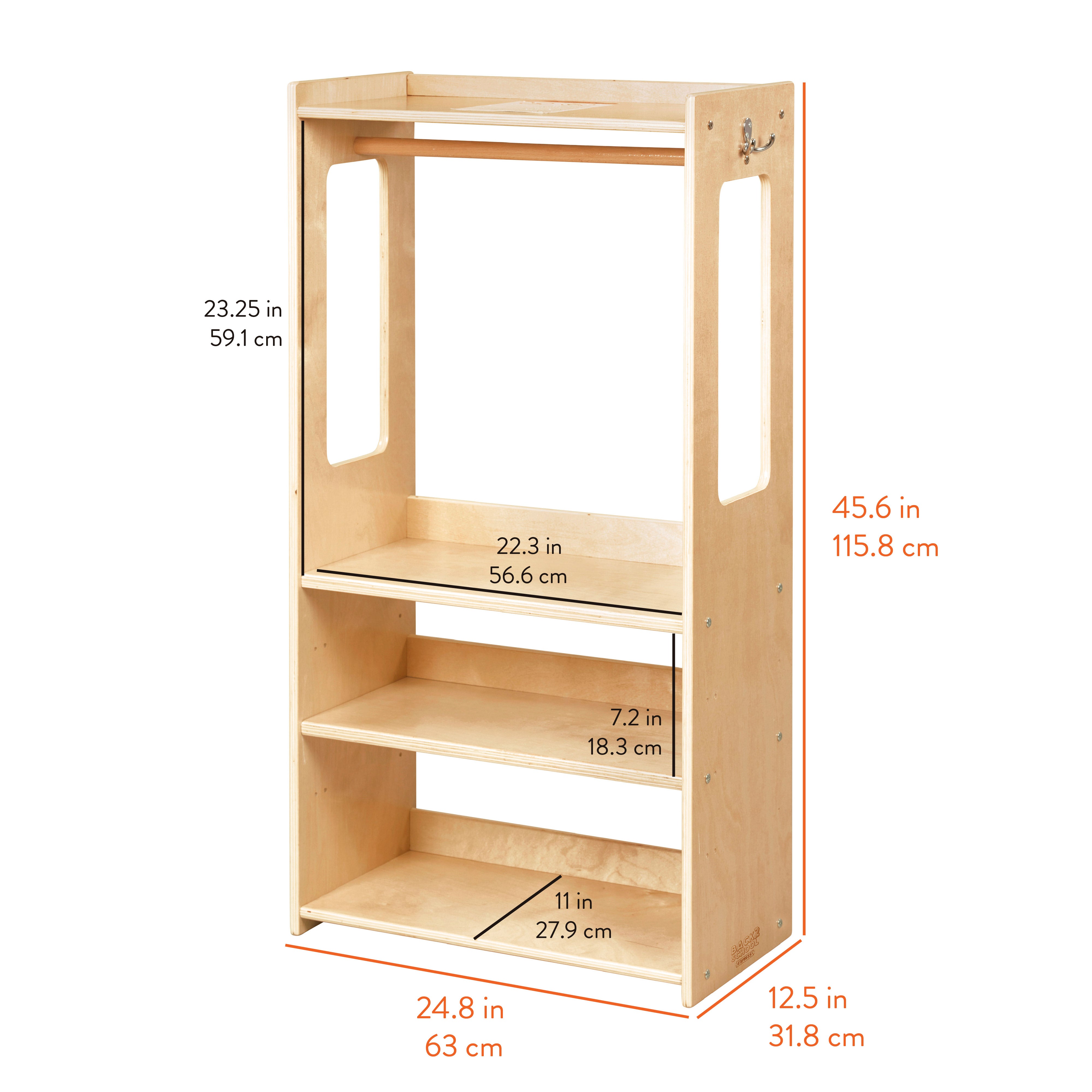 Dress-Up & Go Toddler Clothing Rack