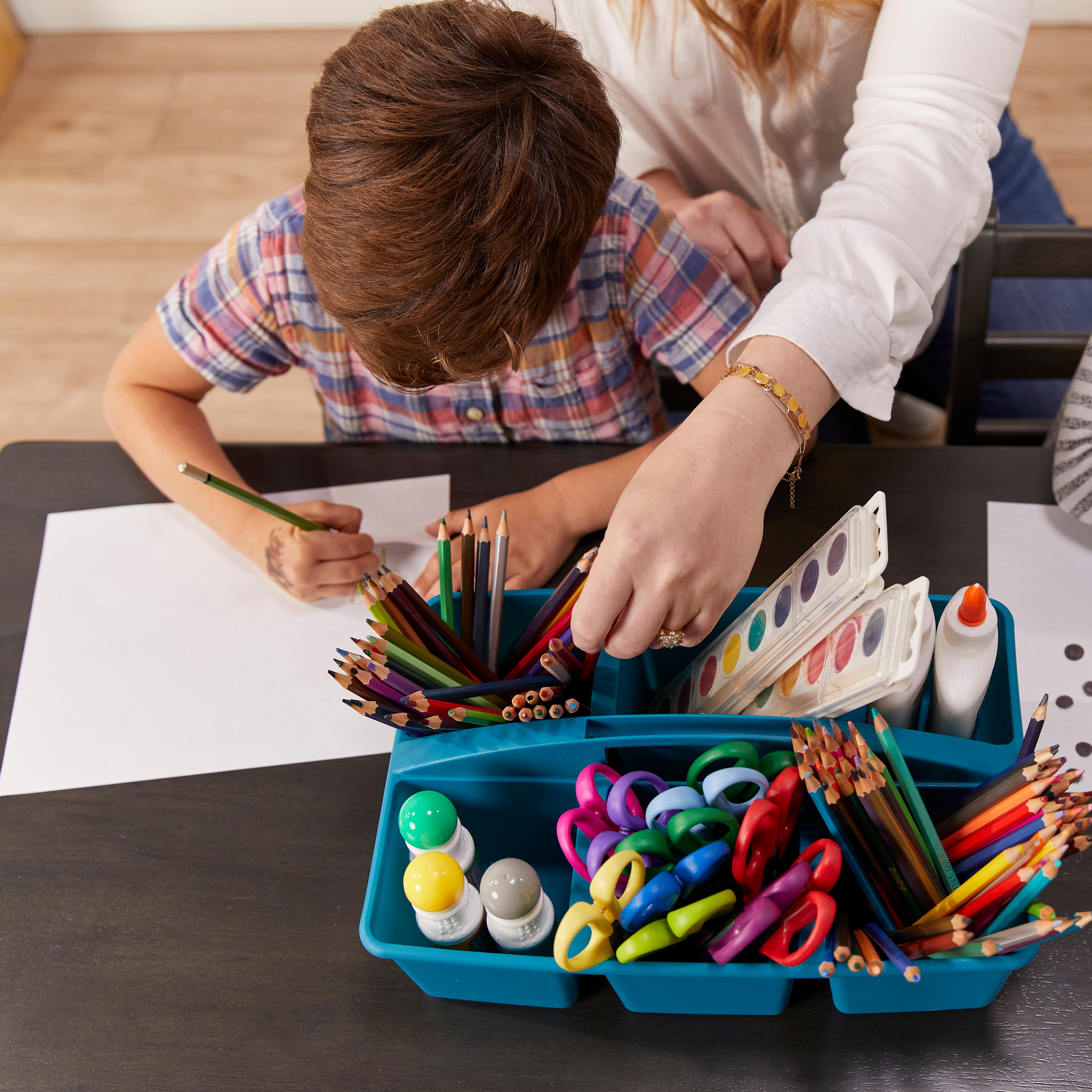24in x 48in Rectangular Hardwood Table with 22in Legs