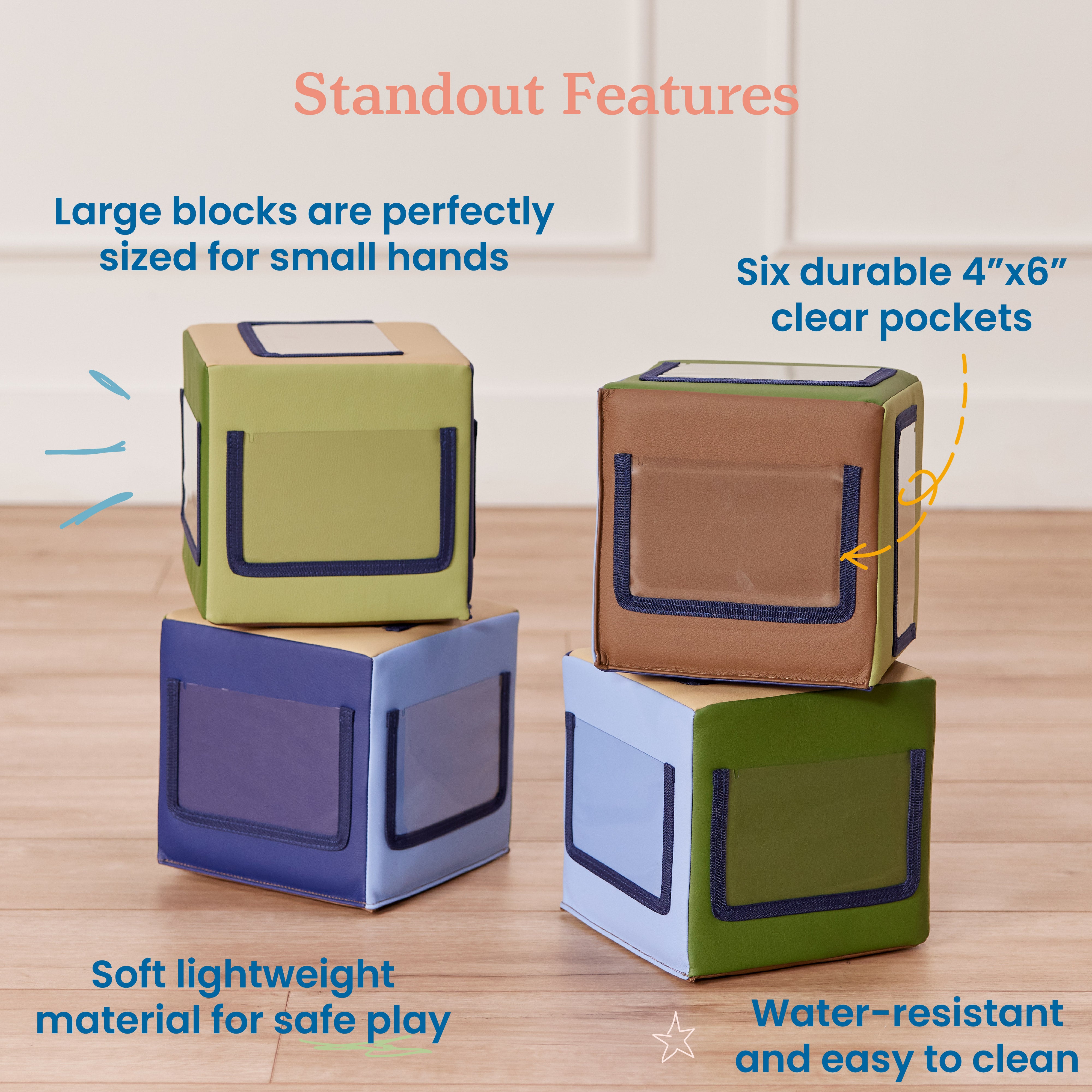 Picture Me Blocks, 4-Pack