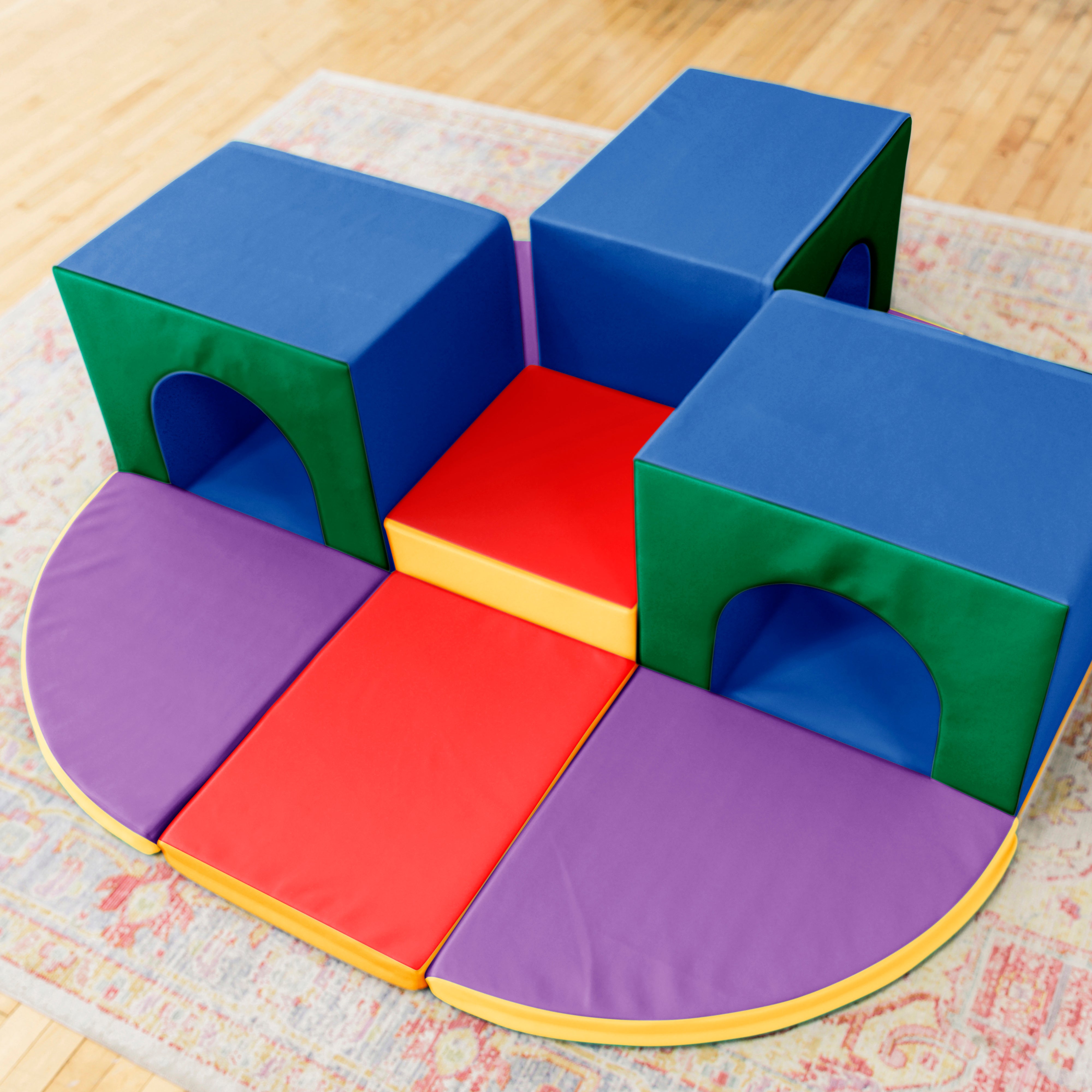 Triple Tunnel Maze, 9-Piece