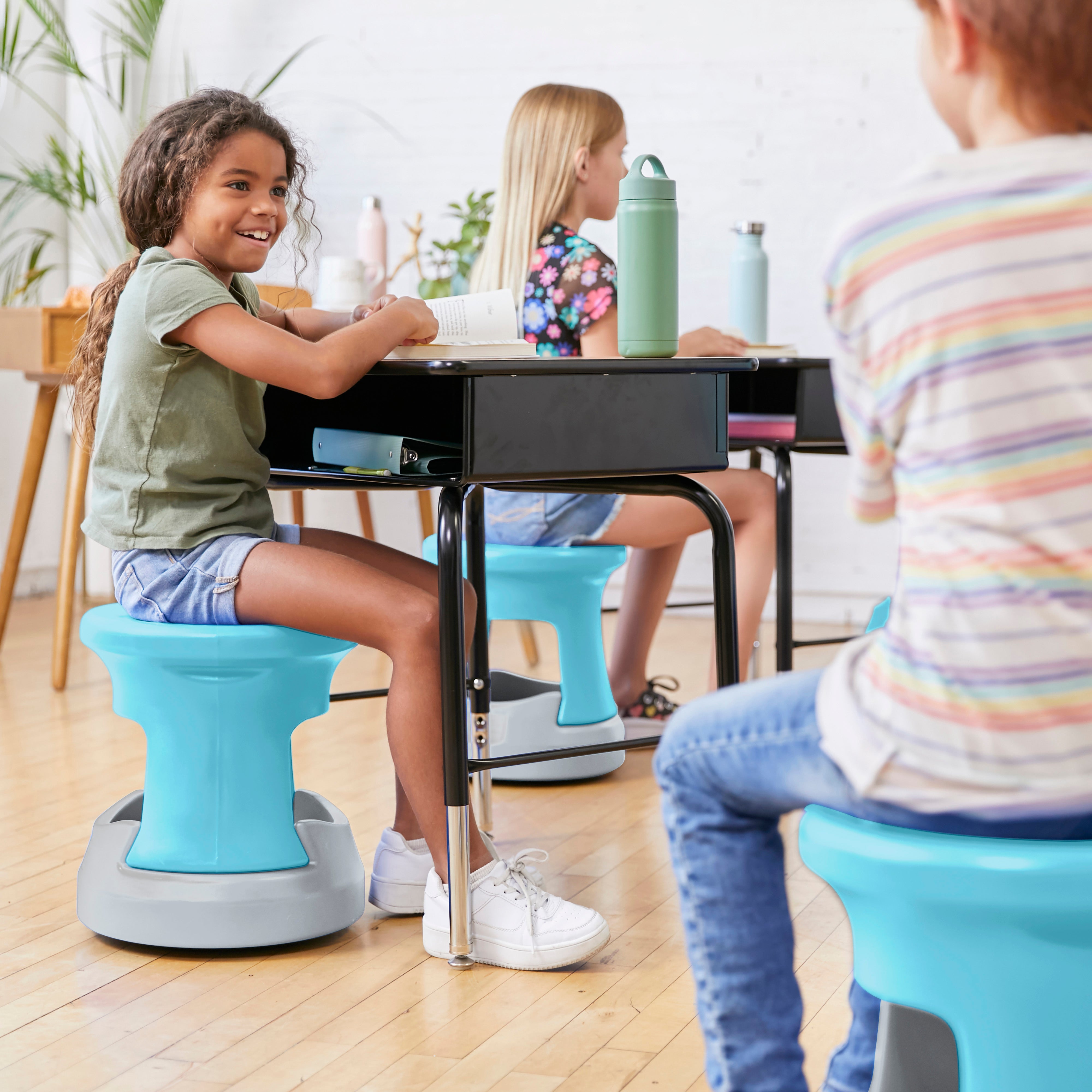 Storage Wobble Stool, 15in Seat Height